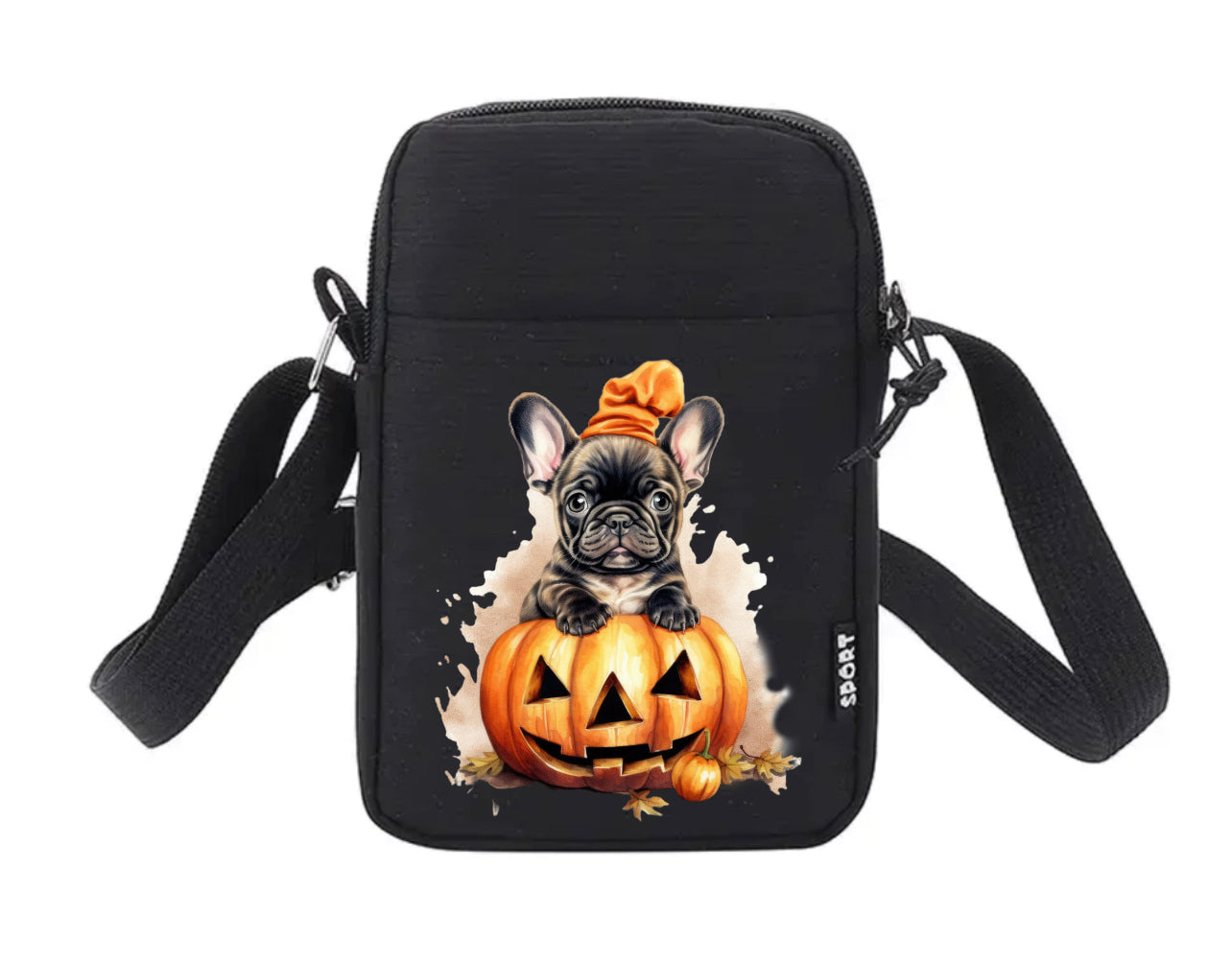 Französische Bulldogge Tasche Halloween / Herbst #3