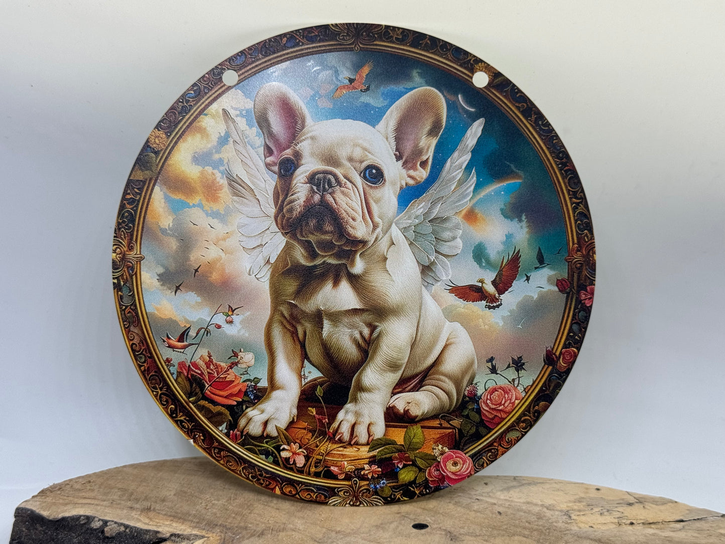 Französische Bulldogge Türschild / Dekoschild / Blechschild #187