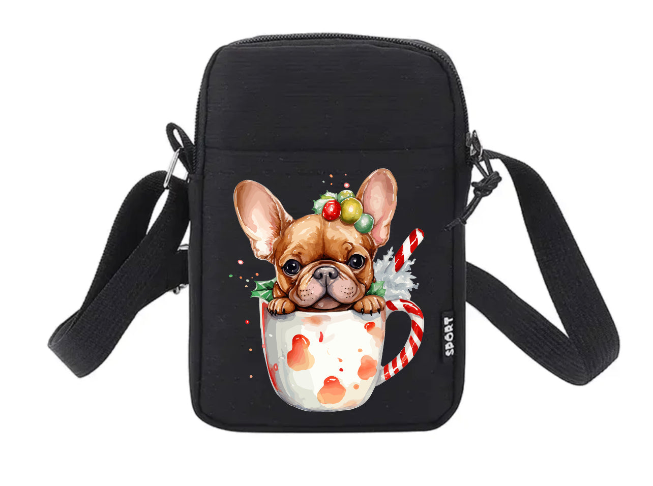 Französische Bulldogge Tasche Weihnachten #6