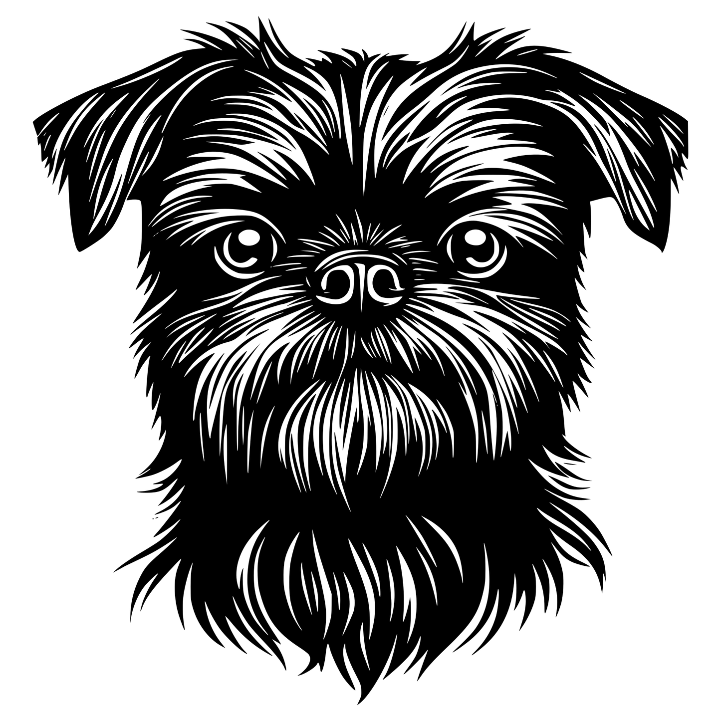 Affenpinscher Autoaufkleber #1
