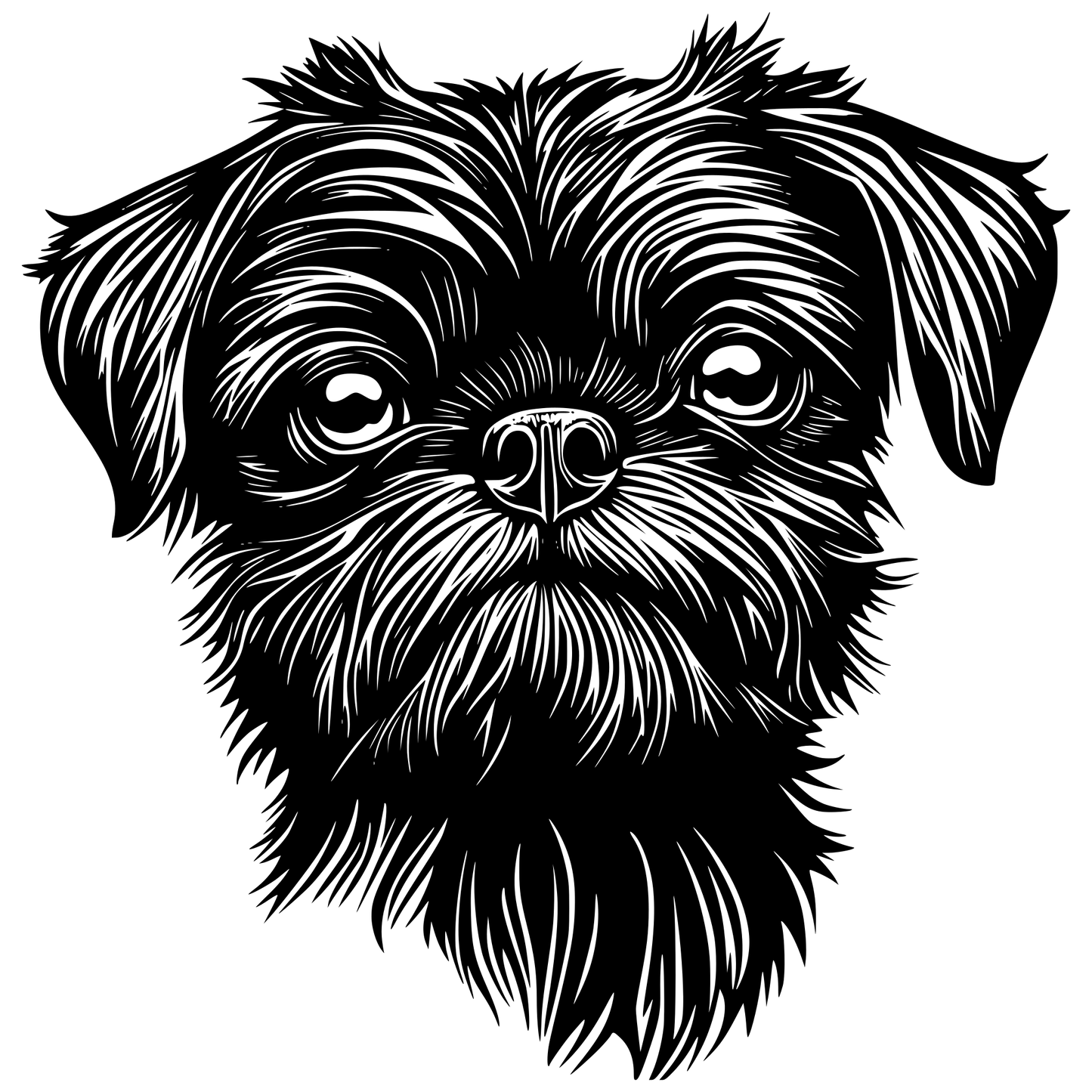 Affenpinscher Autoaufkleber #5