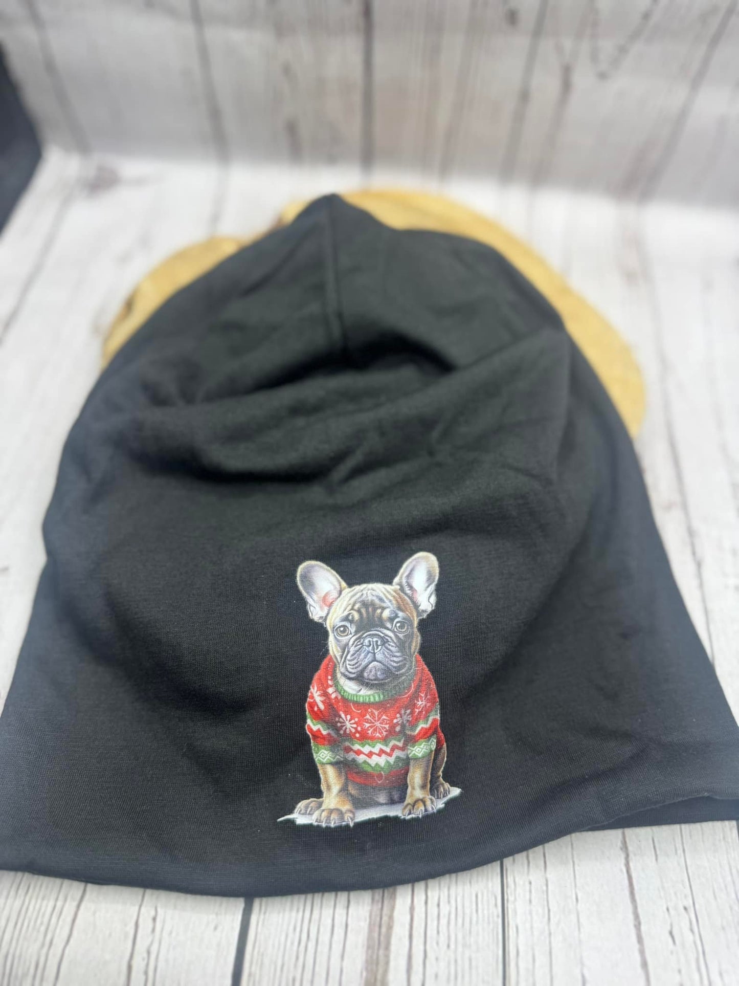 Französische Bulldogge Beanie