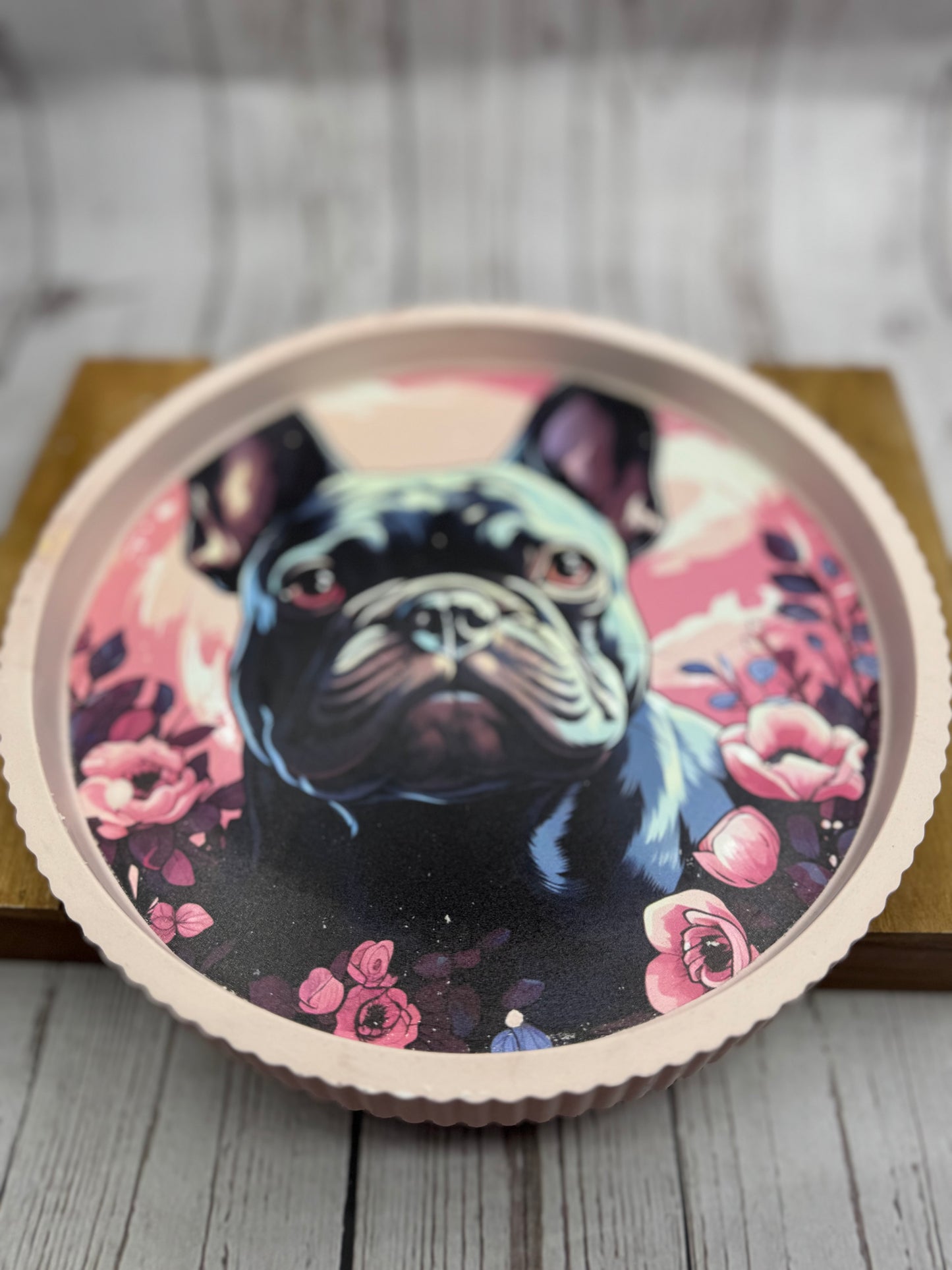 Französische Bulldogge Dekotablett #9