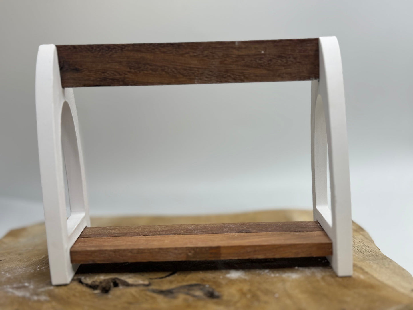 Englische Bulldogge Figur Dekoration Holz