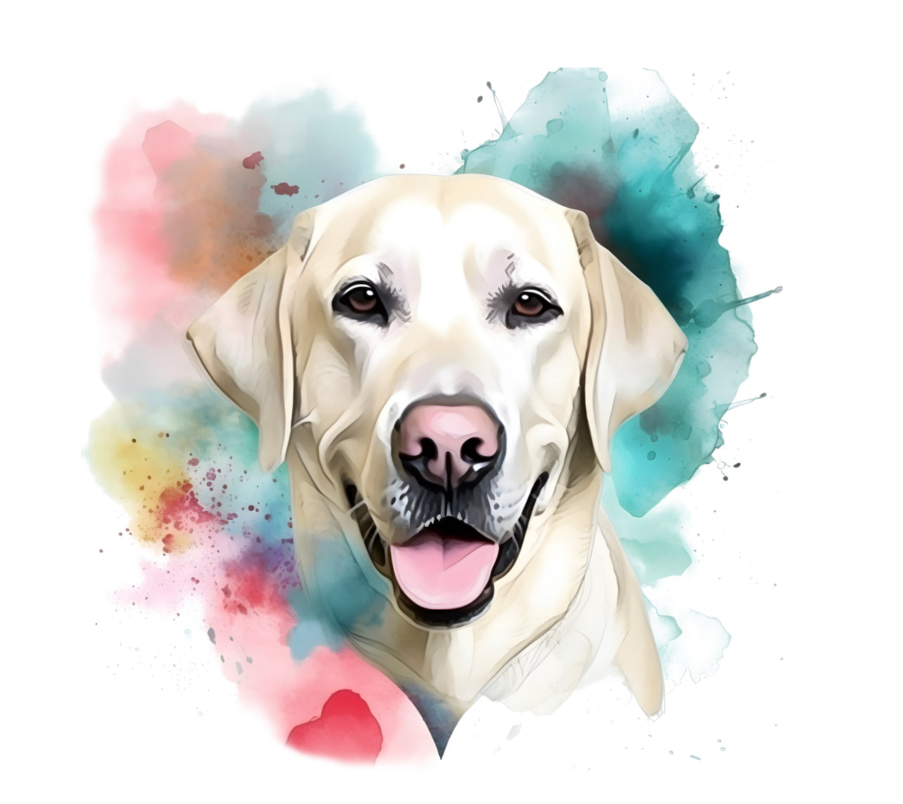 Labrador Bügelbild #9