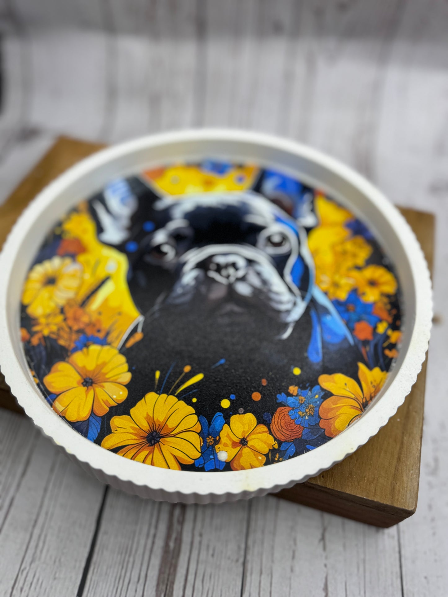 Französische Bulldogge Dekotablett #4