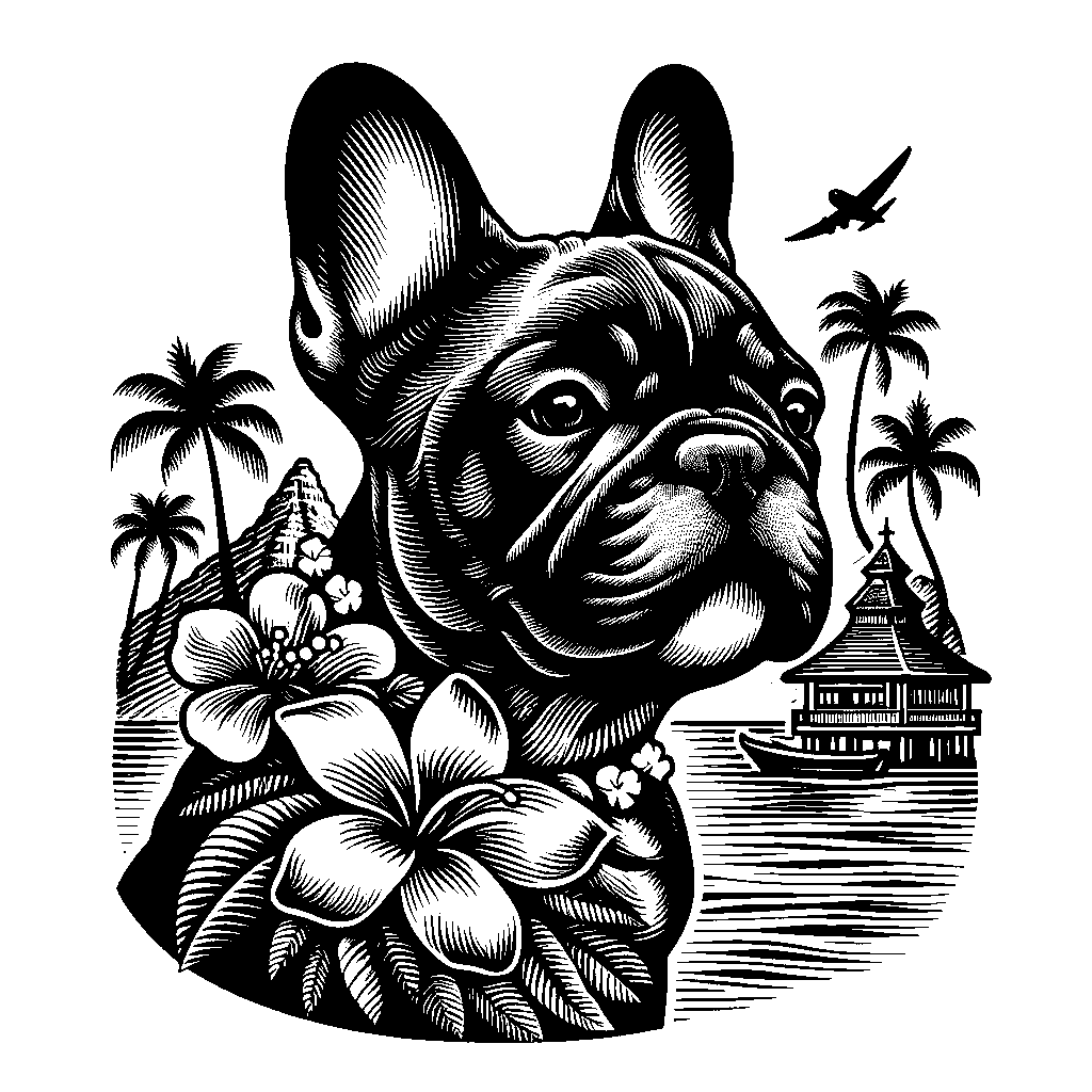 Französische Bulldogge Autoaufkleber #396