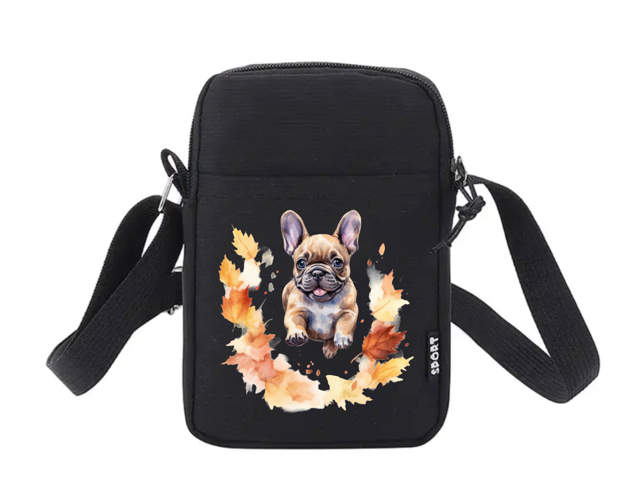 Französische Bulldogge Tasche Halloween / Herbst #4