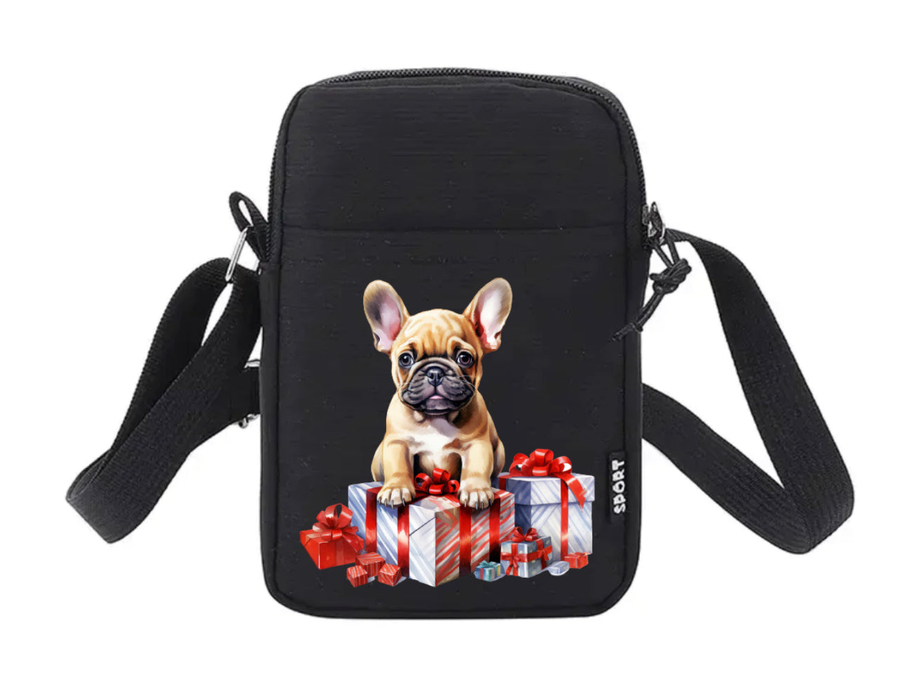 Französische Bulldogge Tasche Weihnachten #14