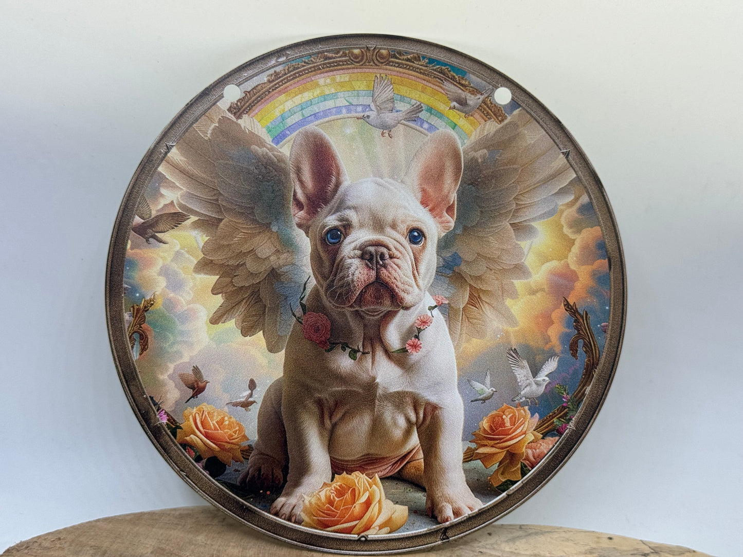 Französische Bulldogge Türschild / Dekoschild / Blechschild #181