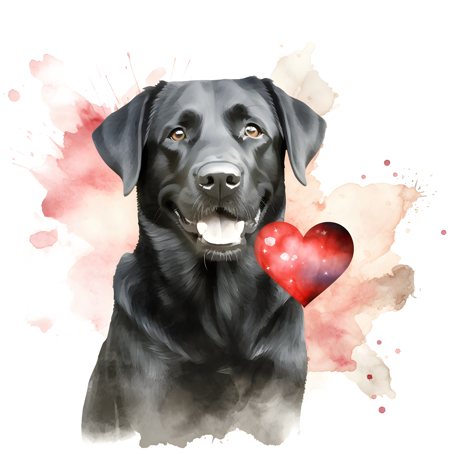 Labrador Bügelbild #14