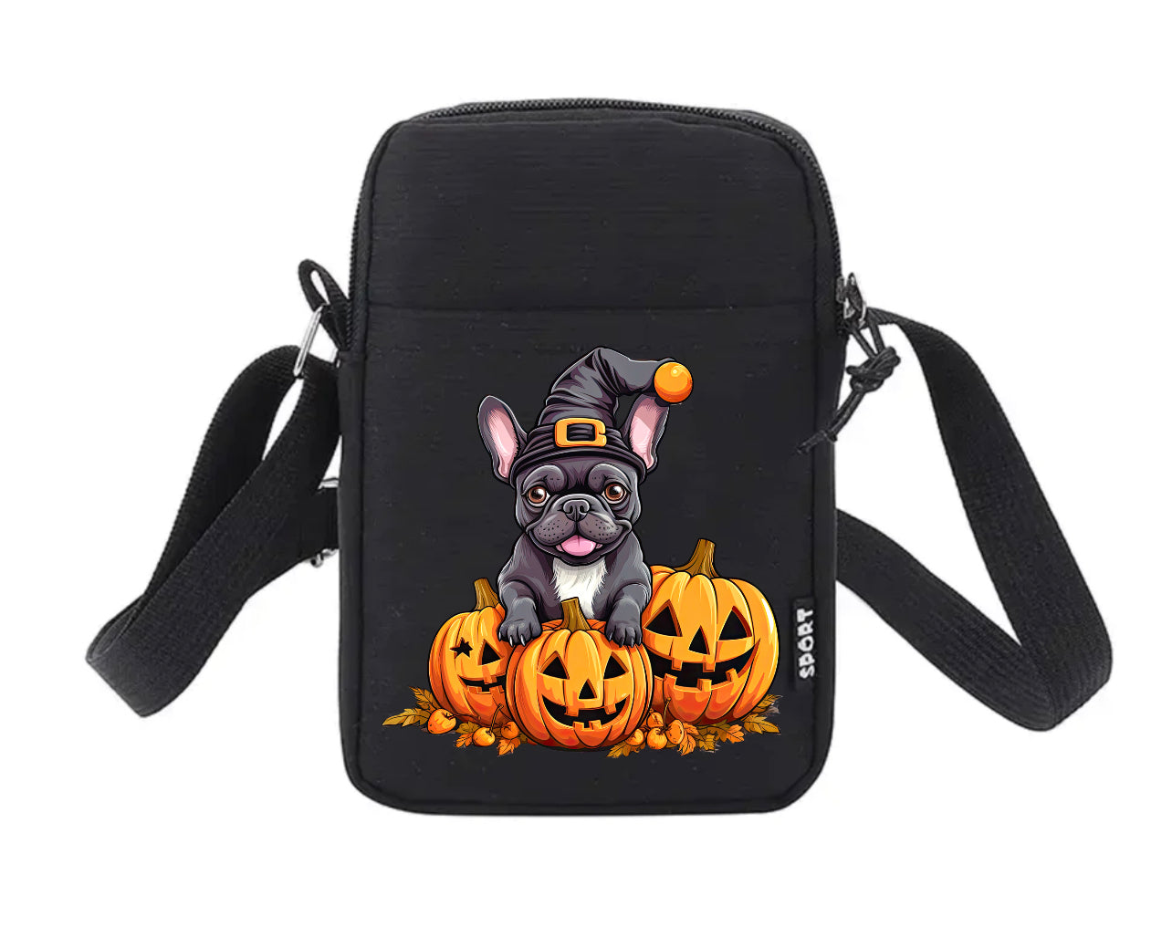 Französische Bulldogge Tasche Halloween / Herbst #9