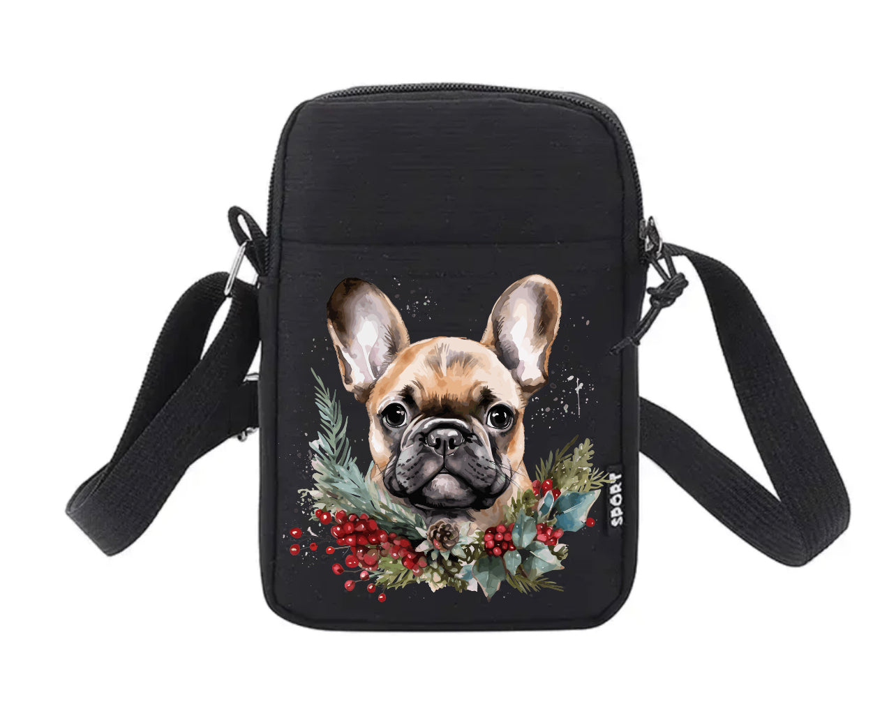 Französische Bulldogge Tasche Winter #8