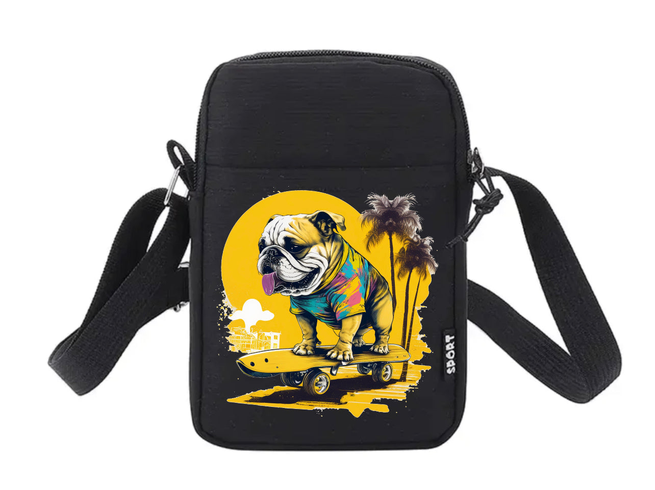 Englische Bulldogge Tasche / Umhängetasche #7