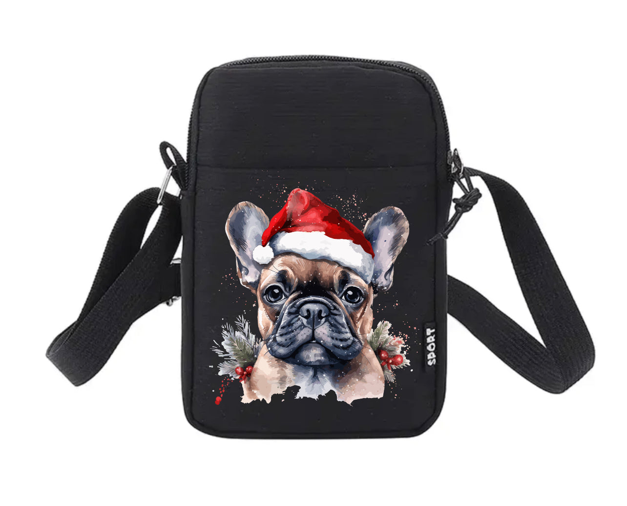 Französische Bulldogge Tasche Weihnachten #4