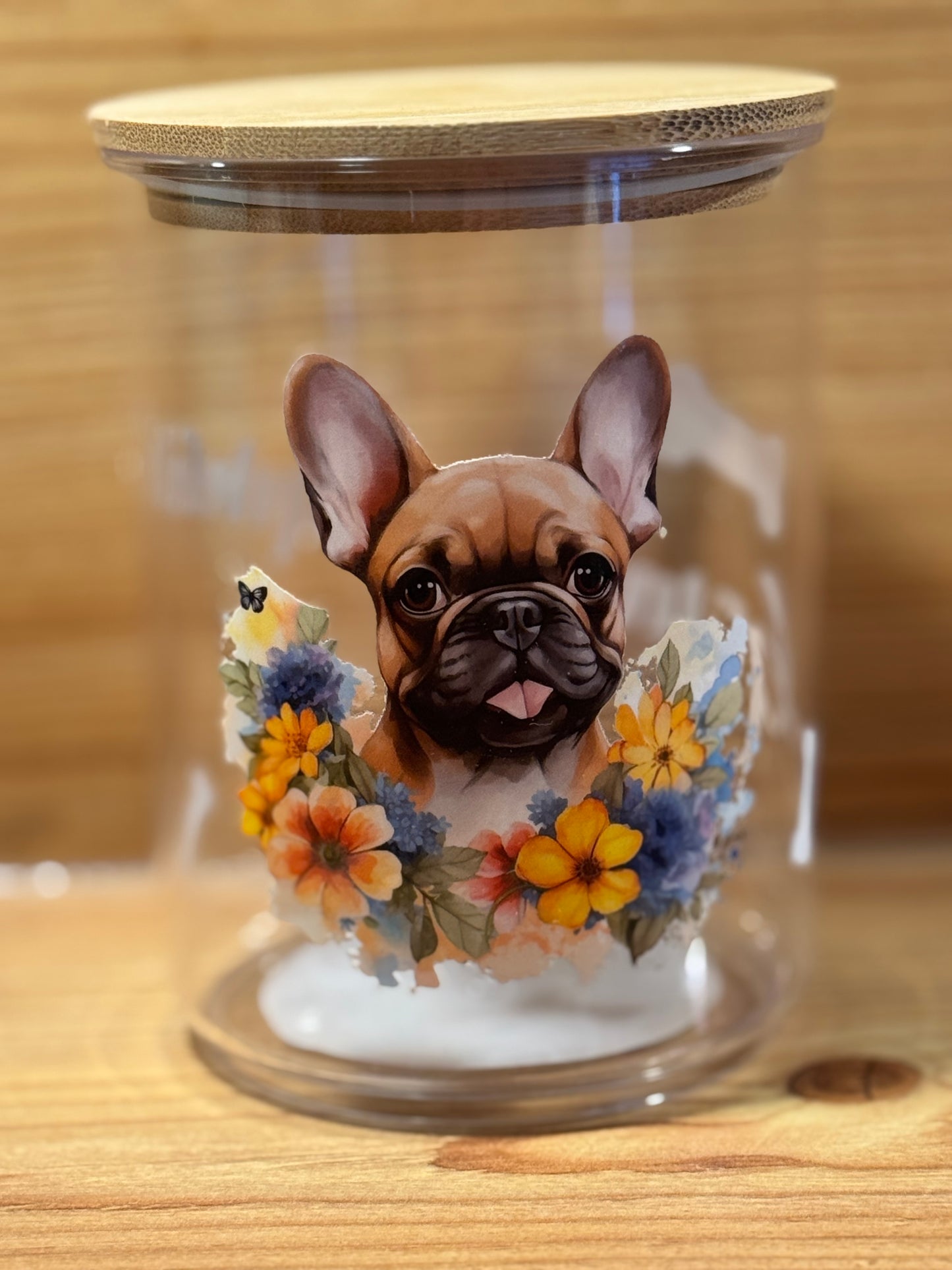 Französische Bulldogge Leckerliedose #3
