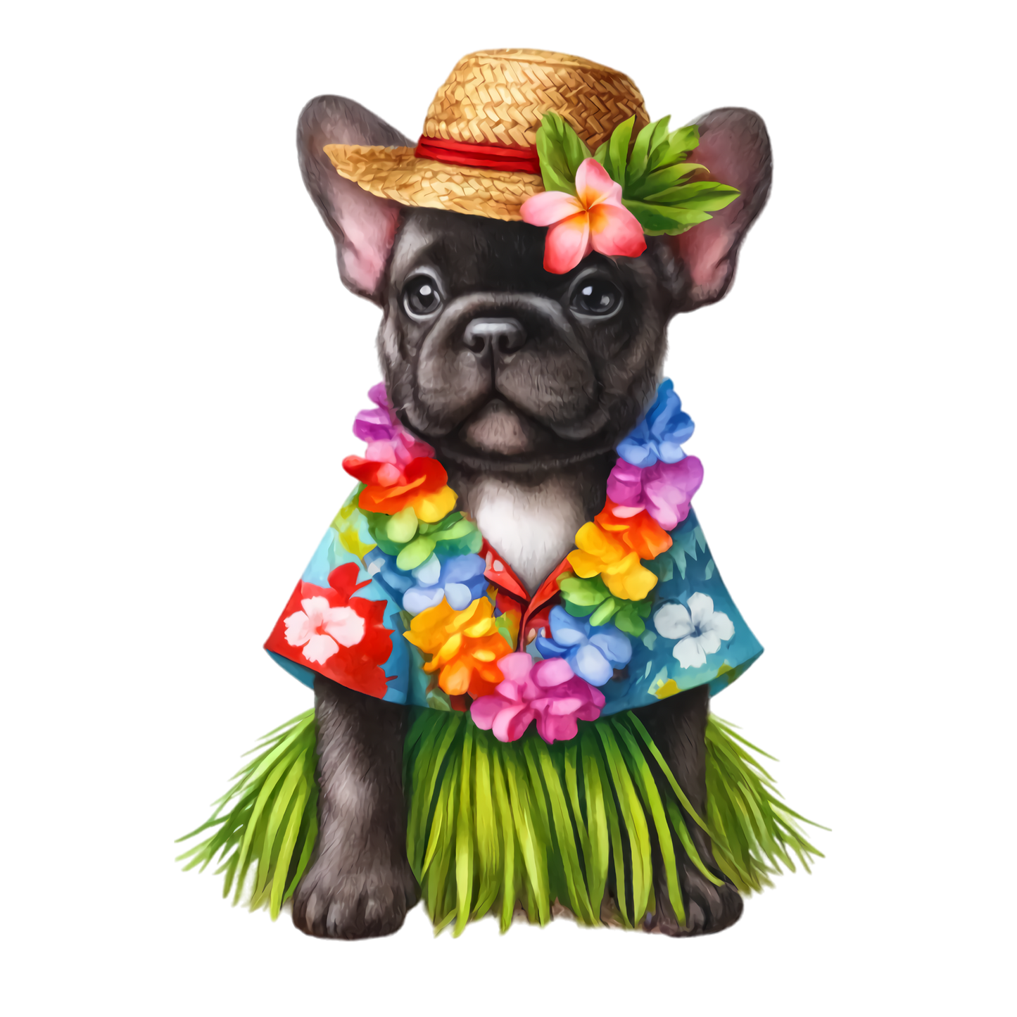 Französische Bulldogge Bügelbild Fiktiv #73