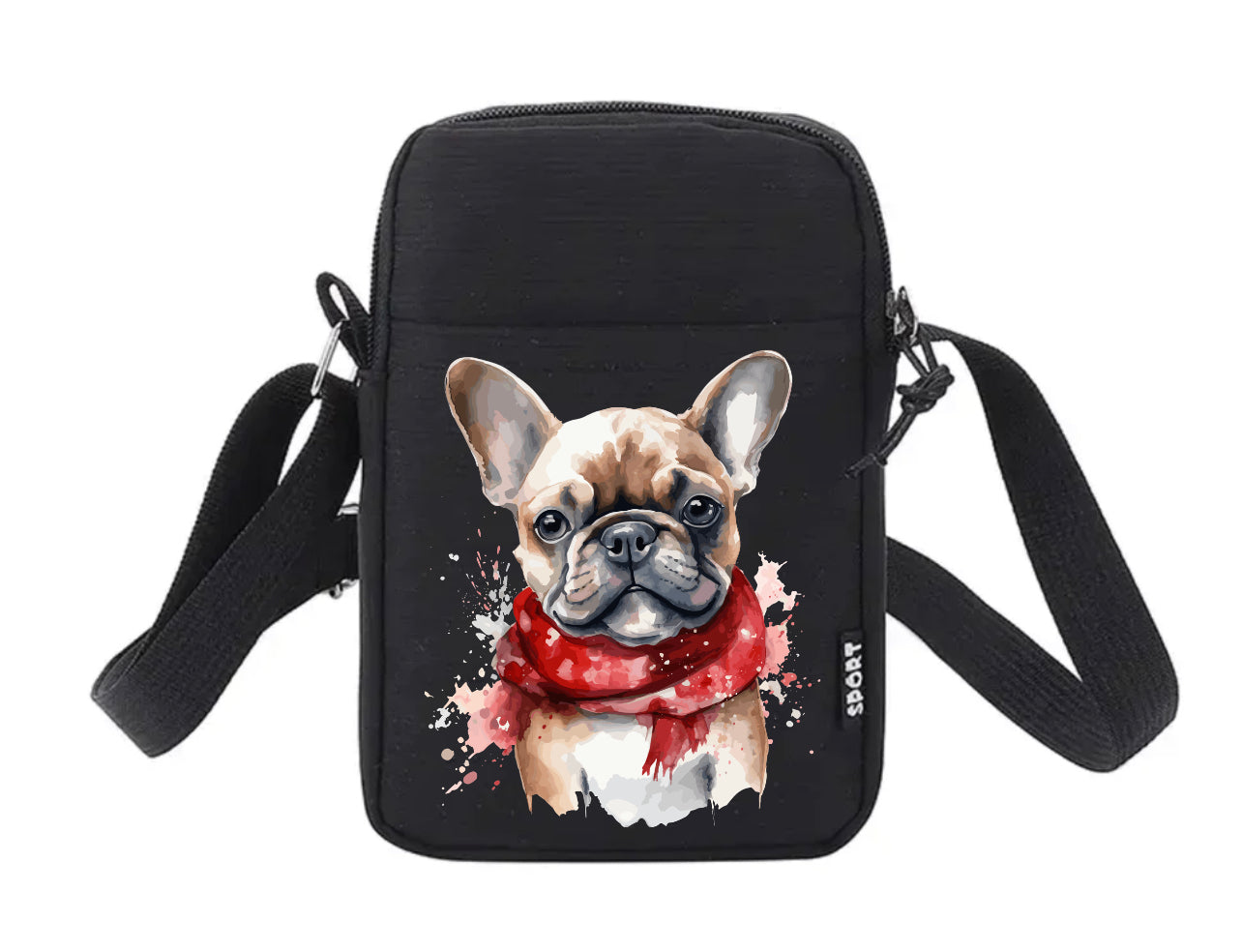 Französische Bulldogge Tasche Winter #2