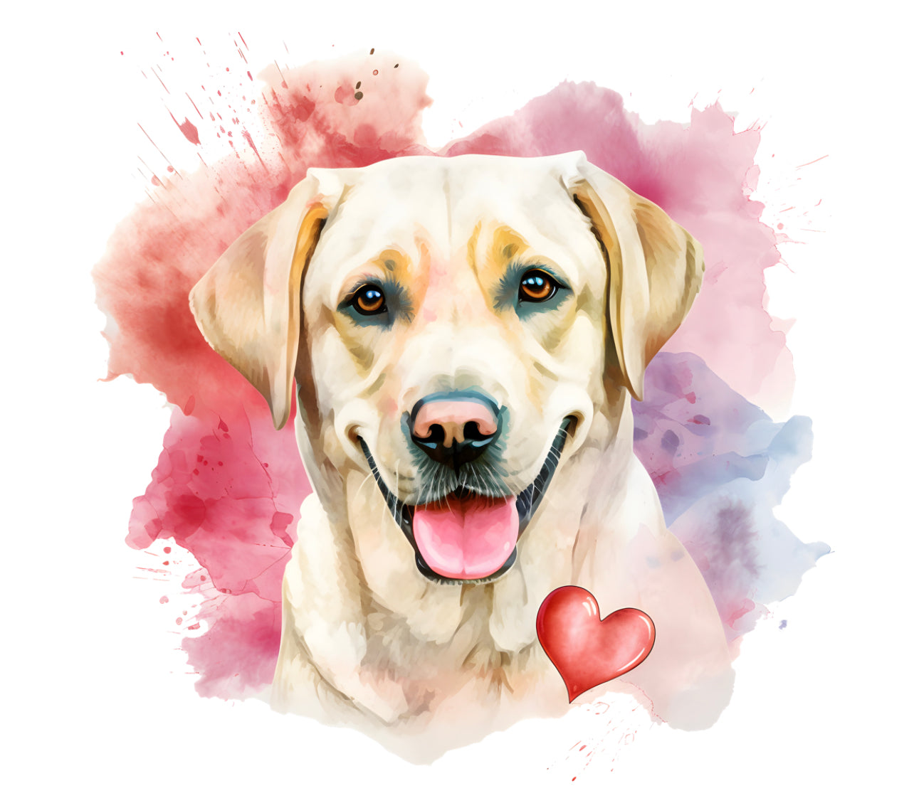 Labrador Bügelbild #10