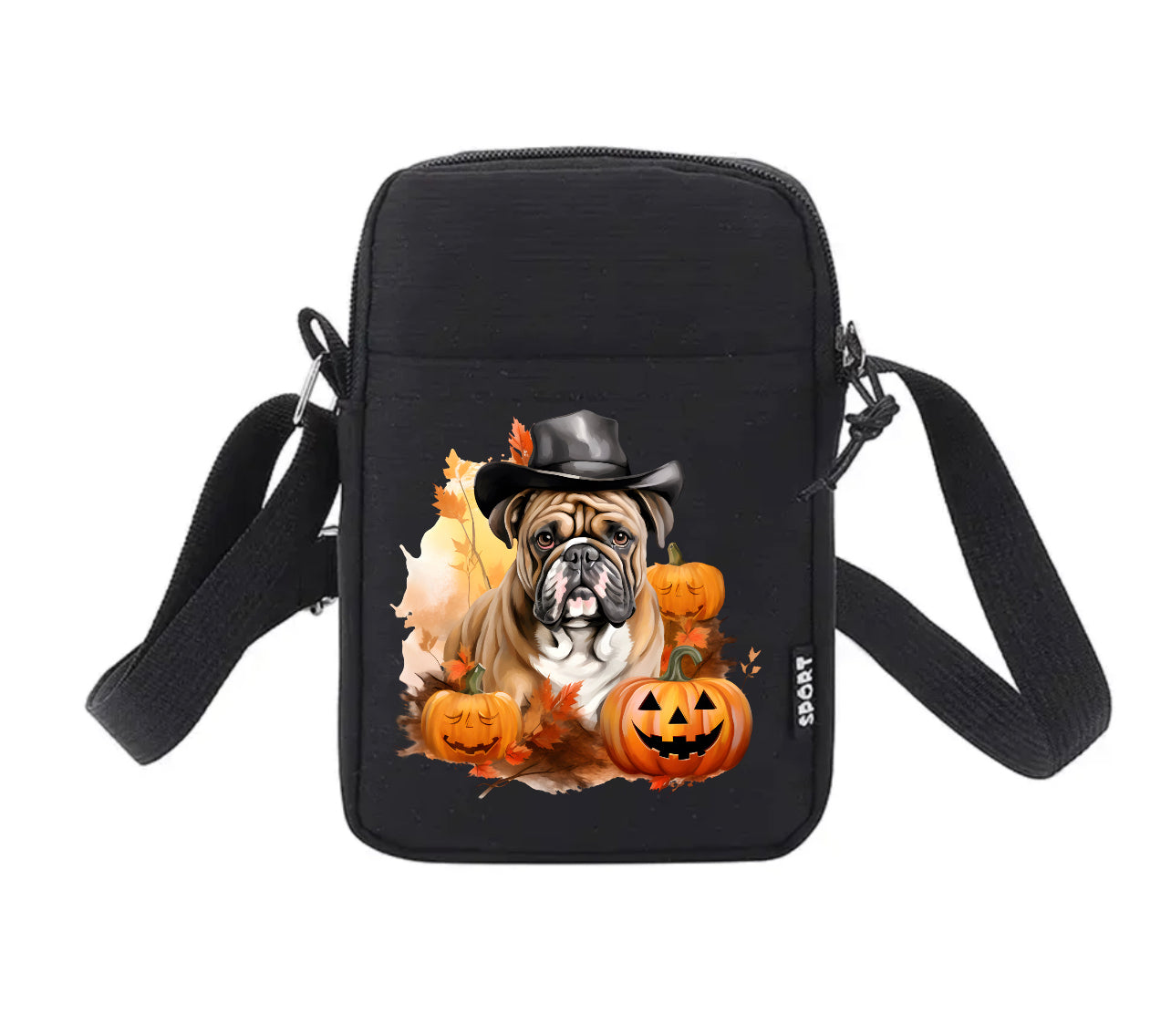 Englische Bulldogge Tasche Halloween #17