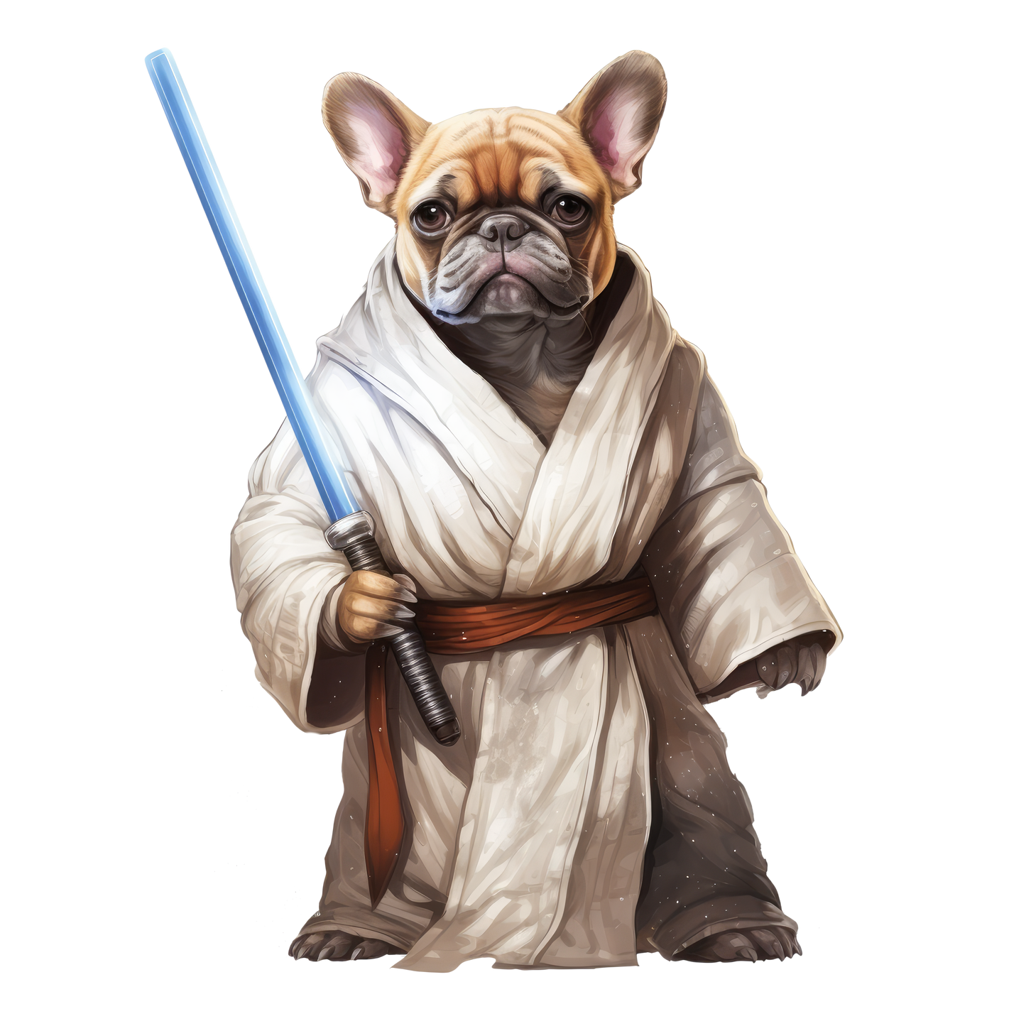 Französische Bulldogge Bügelbild Fiktiv #11