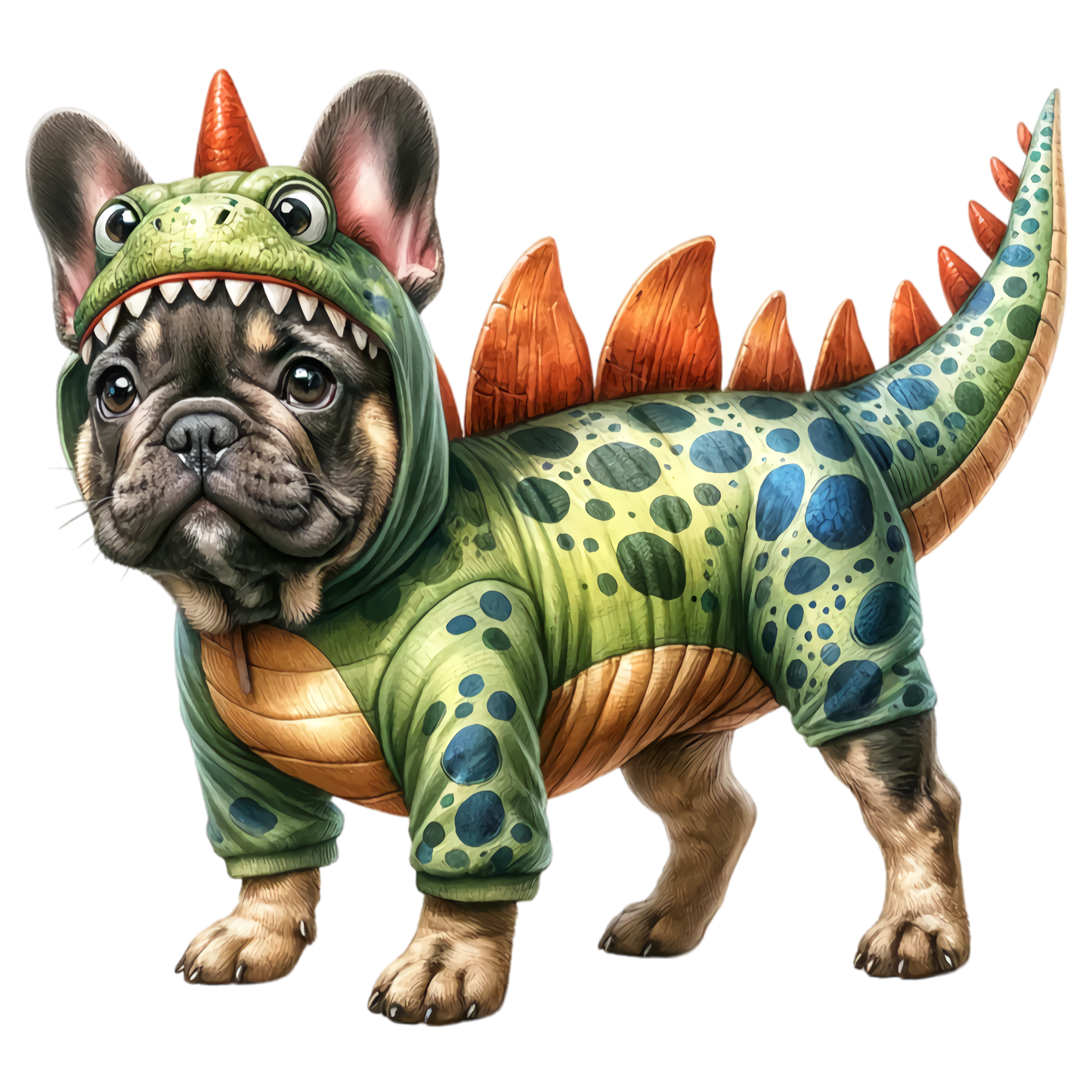 Französische Bulldogge Bügelbild Fiktiv #70