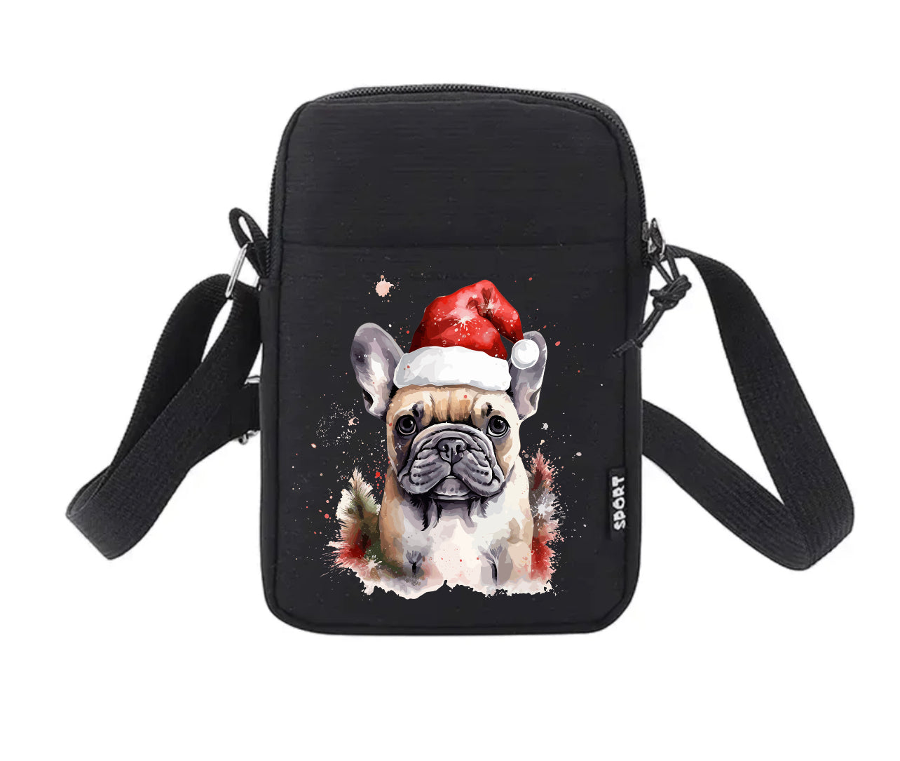 Französische Bulldogge Tasche Weihnachten #2