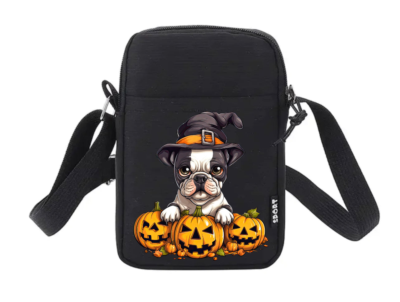 Französische Bulldogge Tasche Halloween / Herbst #13