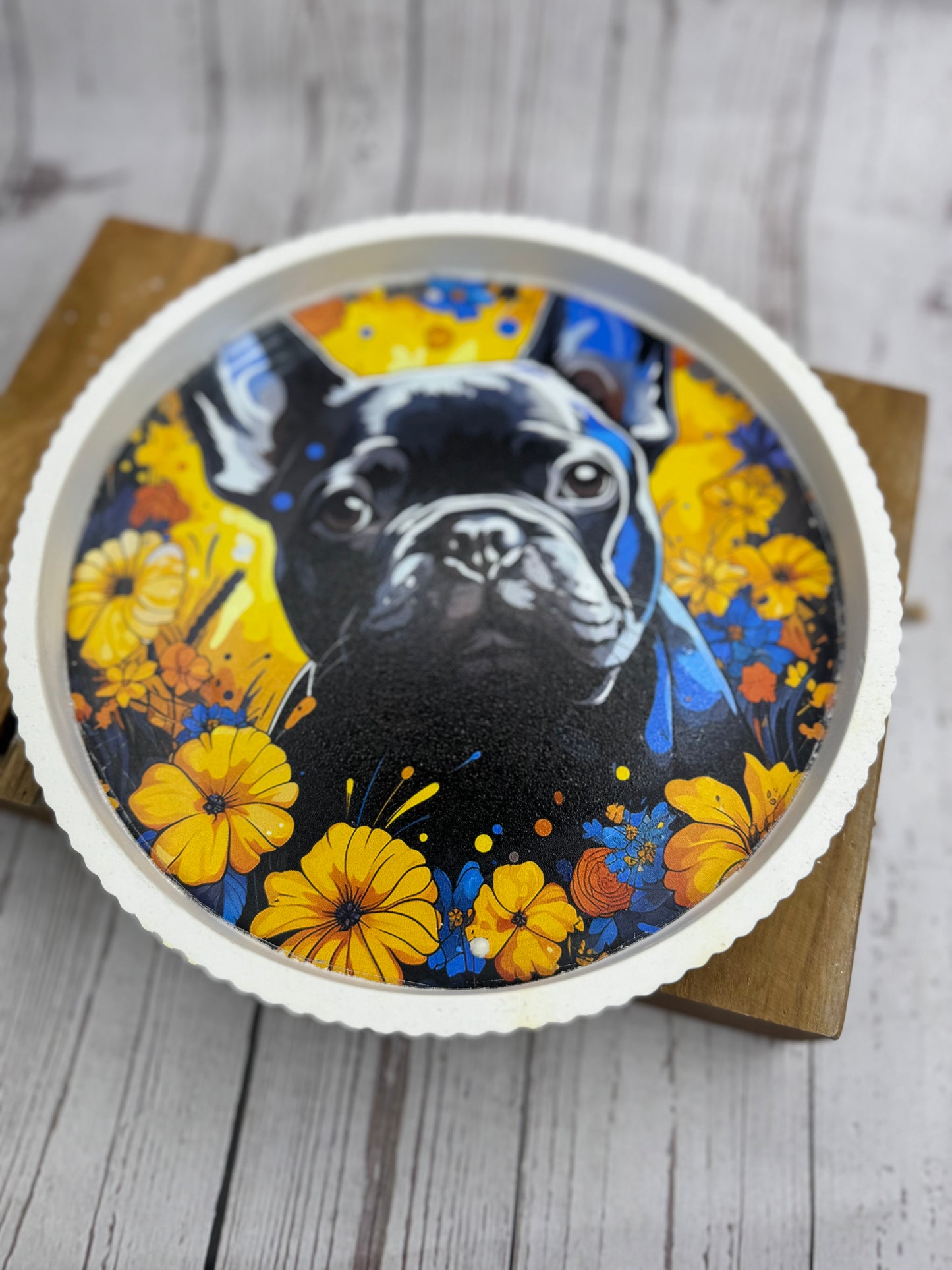 Französische Bulldogge Dekotablett #4