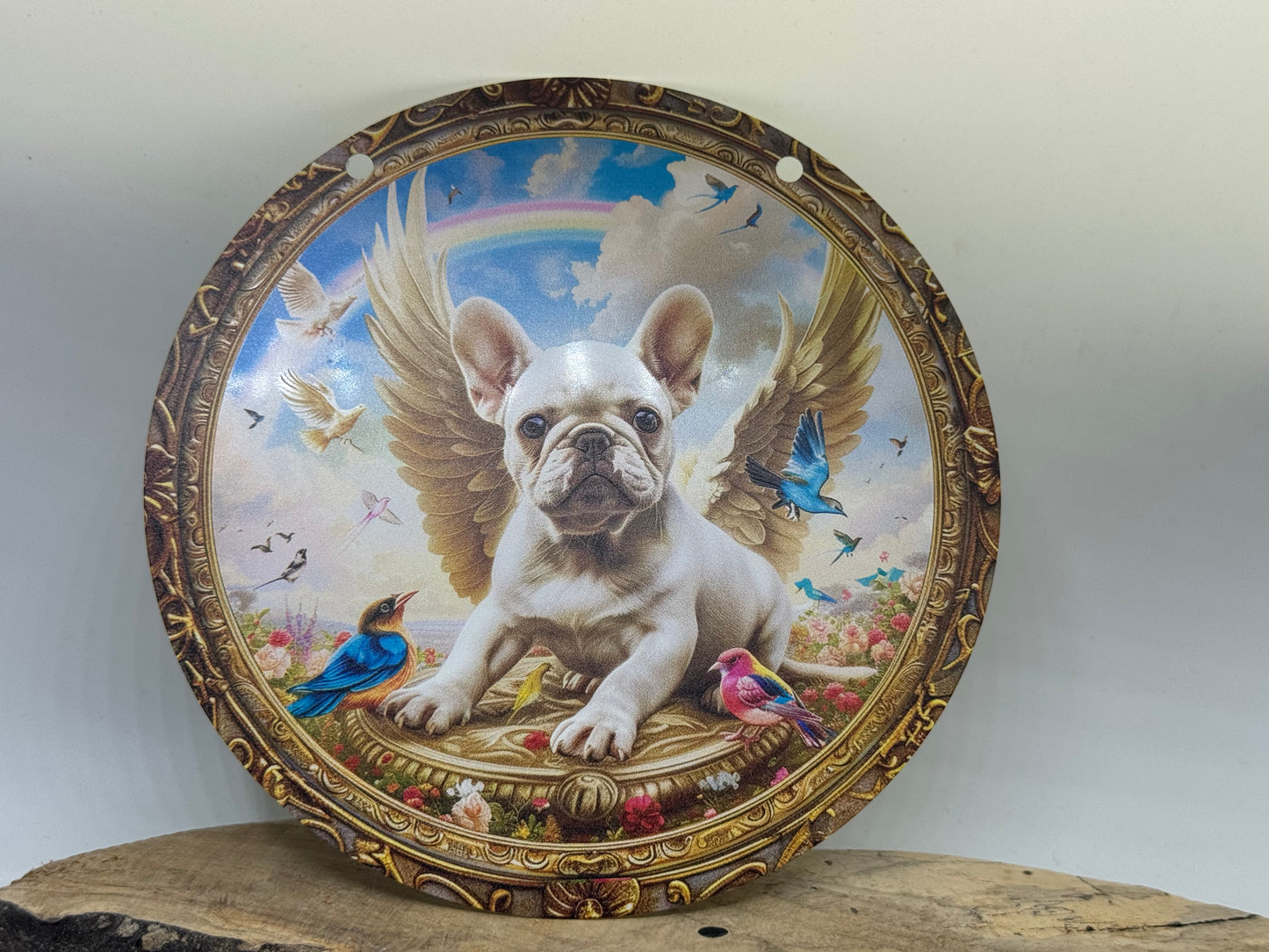 Französische Bulldogge Türschild / Dekoschild / Blechschild #176