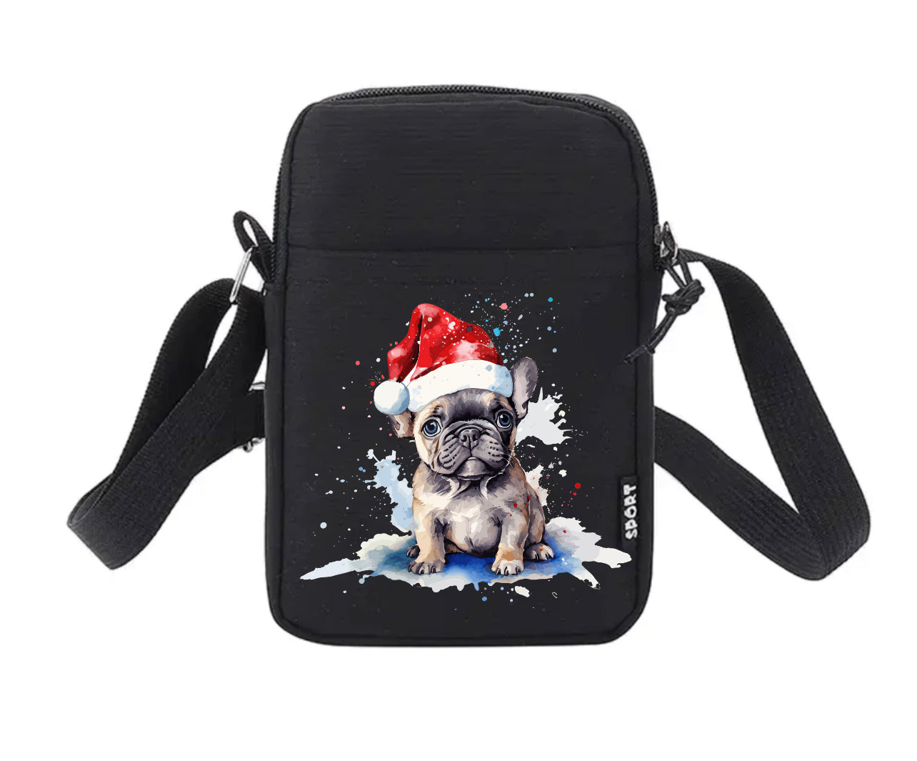Französische Bulldogge Tasche Weihnachten #1