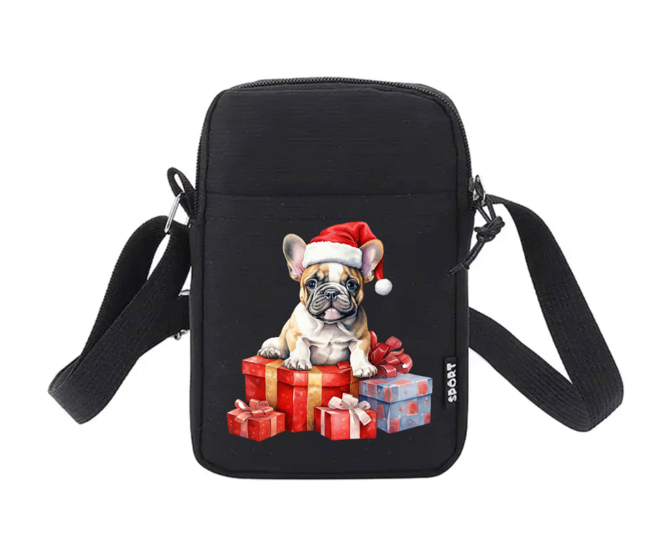 Französische Bulldogge Tasche Weihnachten #9