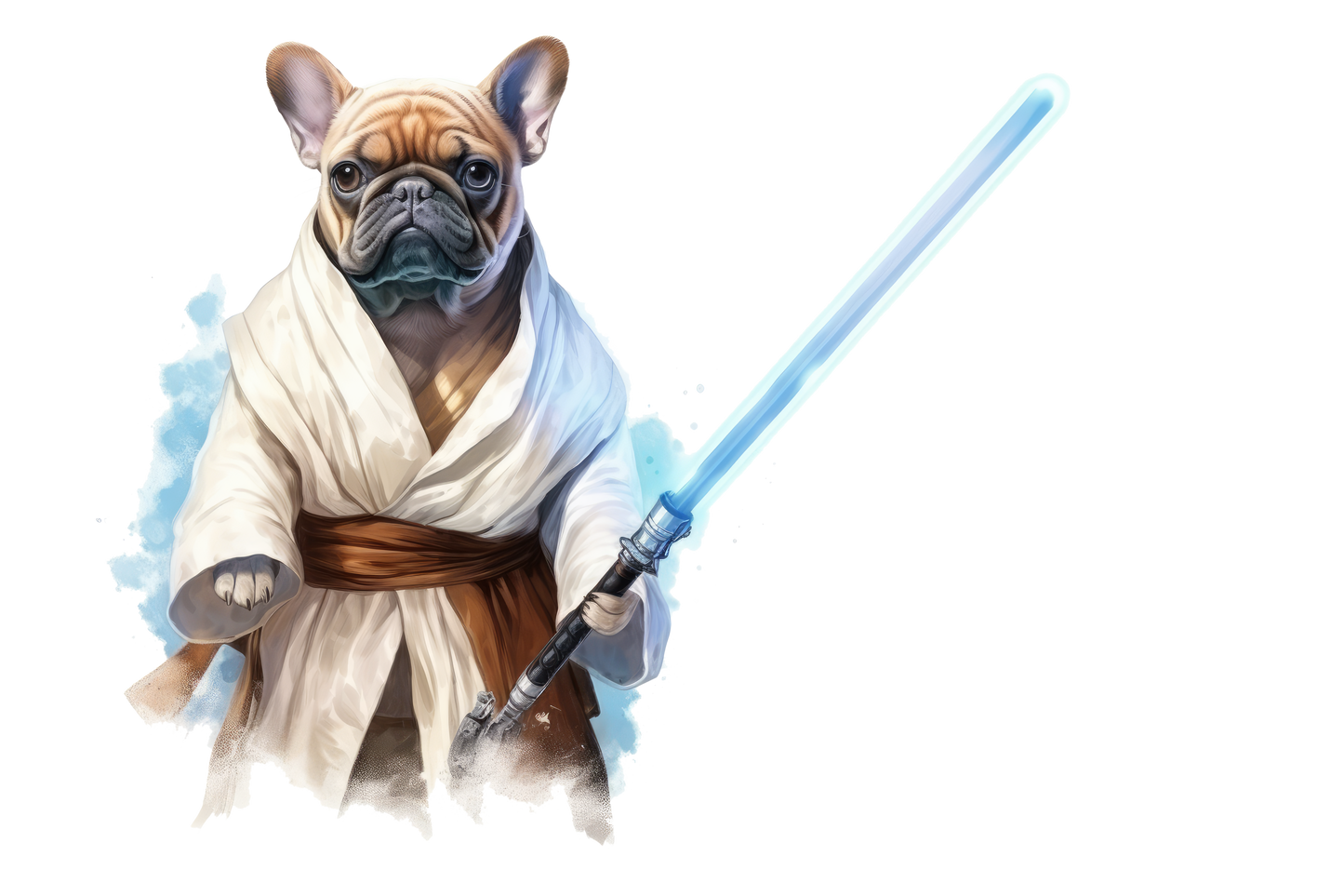 Französische Bulldogge Bügelbild Fiktiv #10