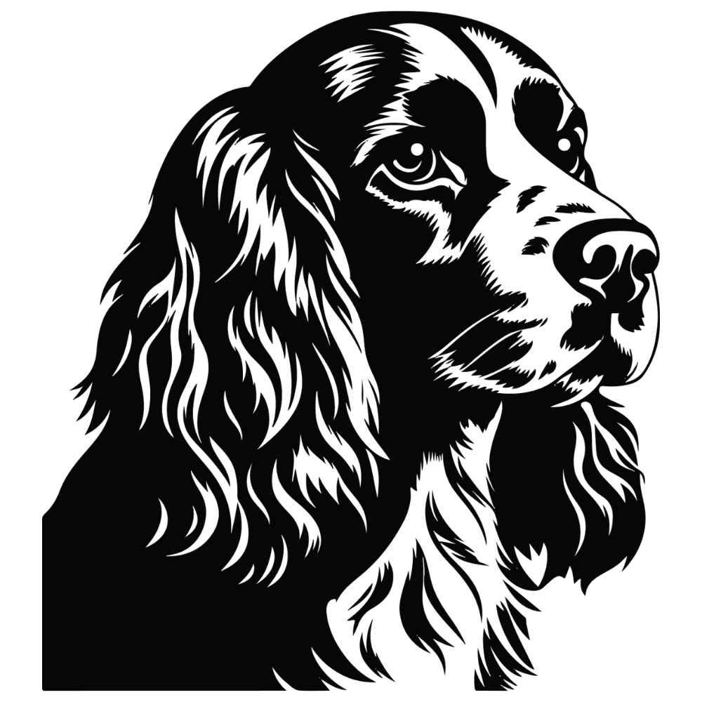 Cocker Spaniel Autoaufkleber #6