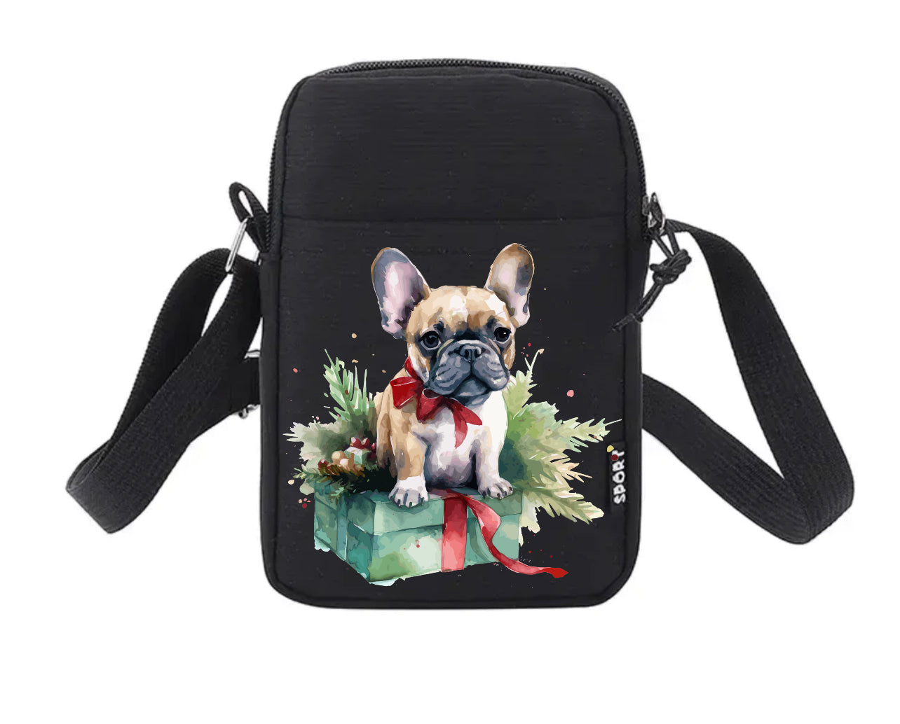 Französische Bulldogge Tasche Weihnachten #5