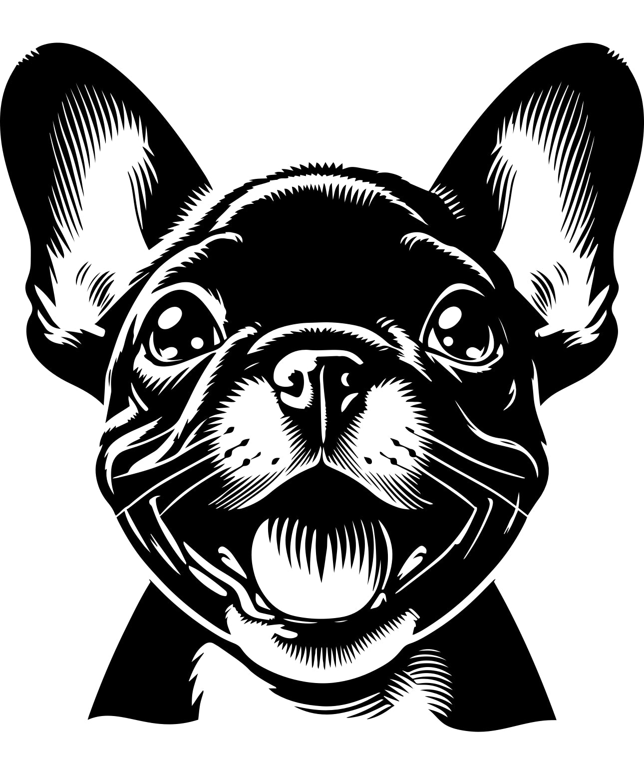 Französische Bulldogge Autoaufkleber #285