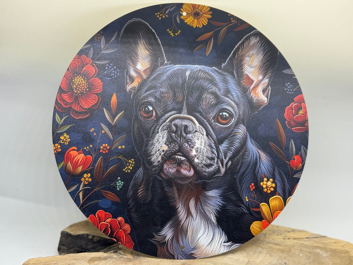 Französische Bulldogge Türschild / Dekoschild / Blechschild #182
