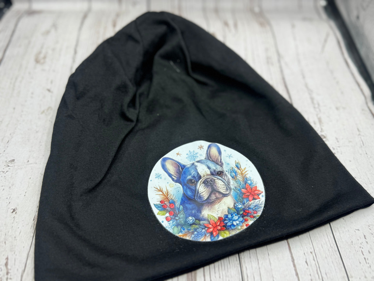 Französische Bulldogge Beanie