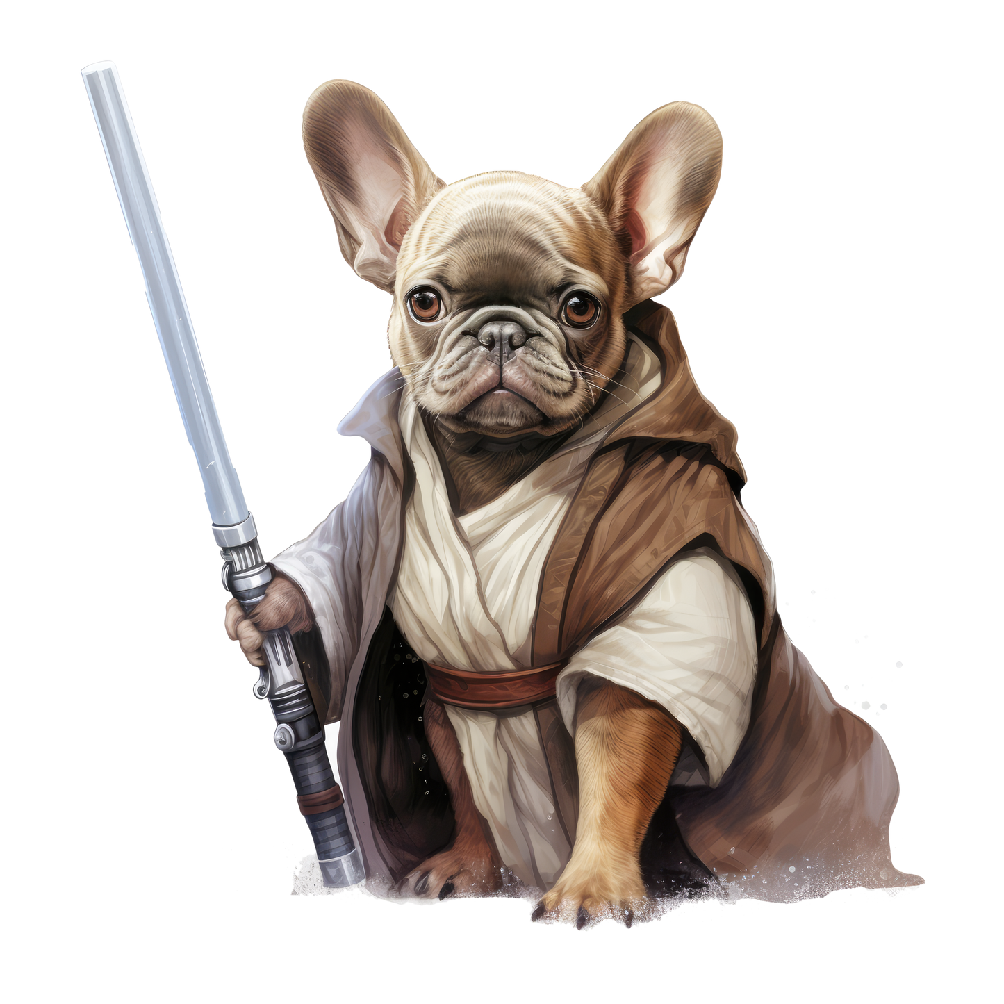 Französische Bulldogge Bügelbild Fiktiv #23