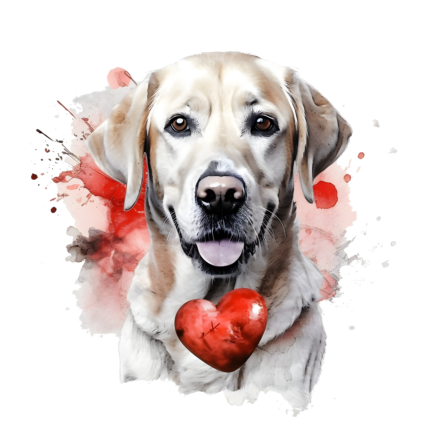 Labrador Bügelbild #13