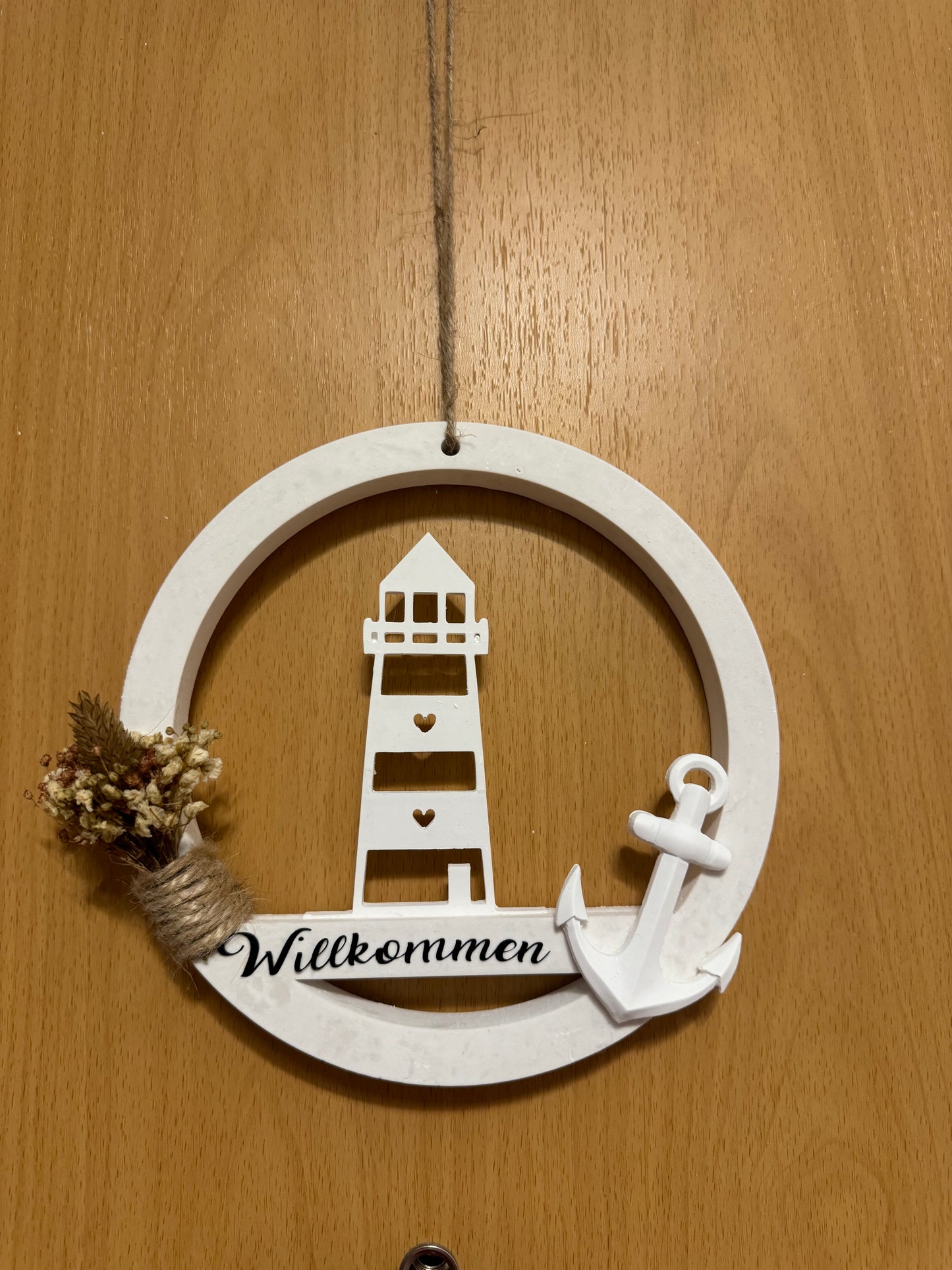 Maritim Meer Dekoring / Willkommen