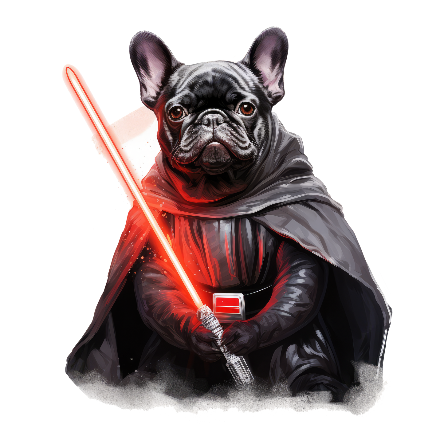 Französische Bulldogge Bügelbild Fiktiv #14