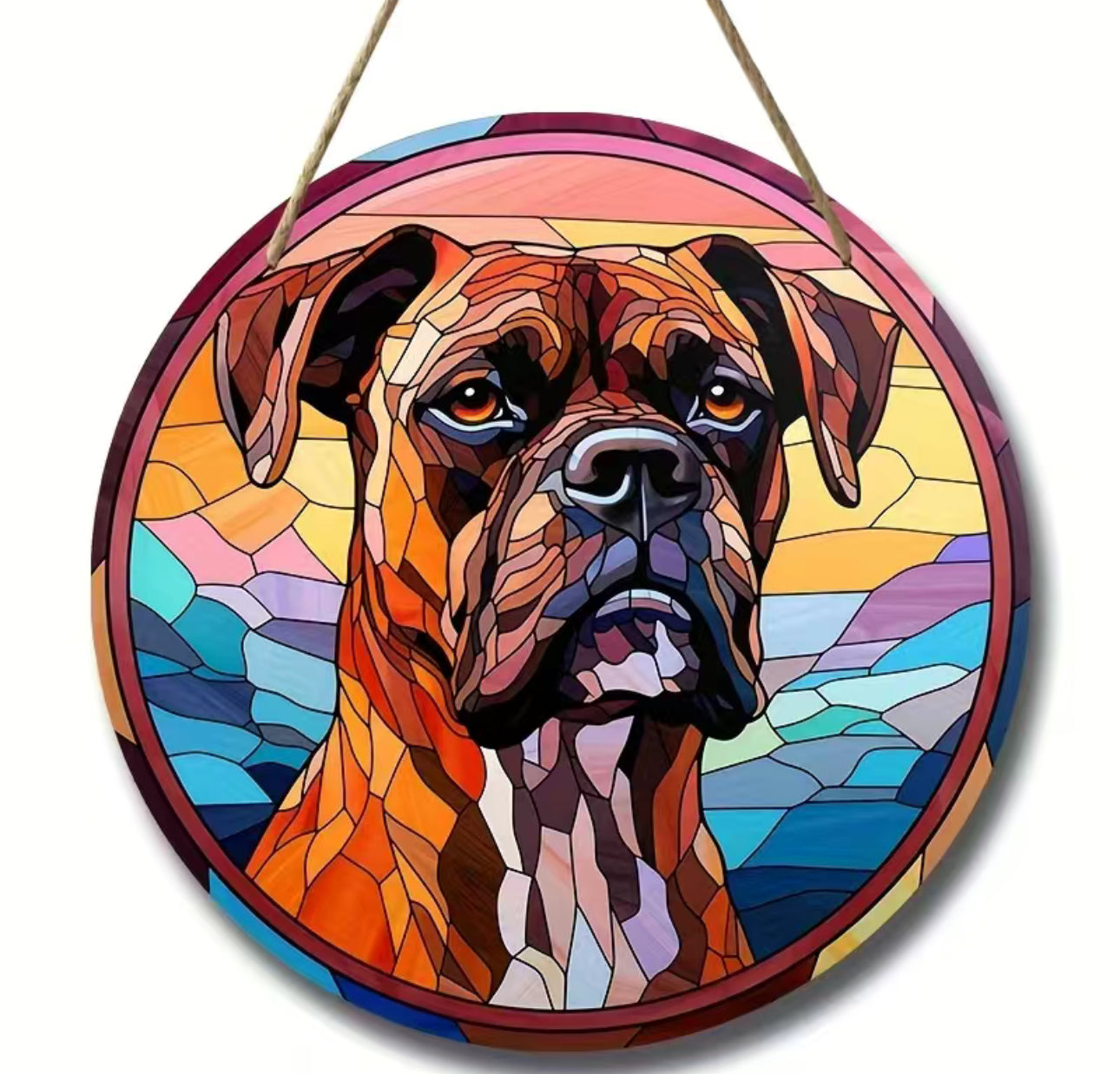 Boxer Dekoschild / Dekoration / Holzschild - Sale