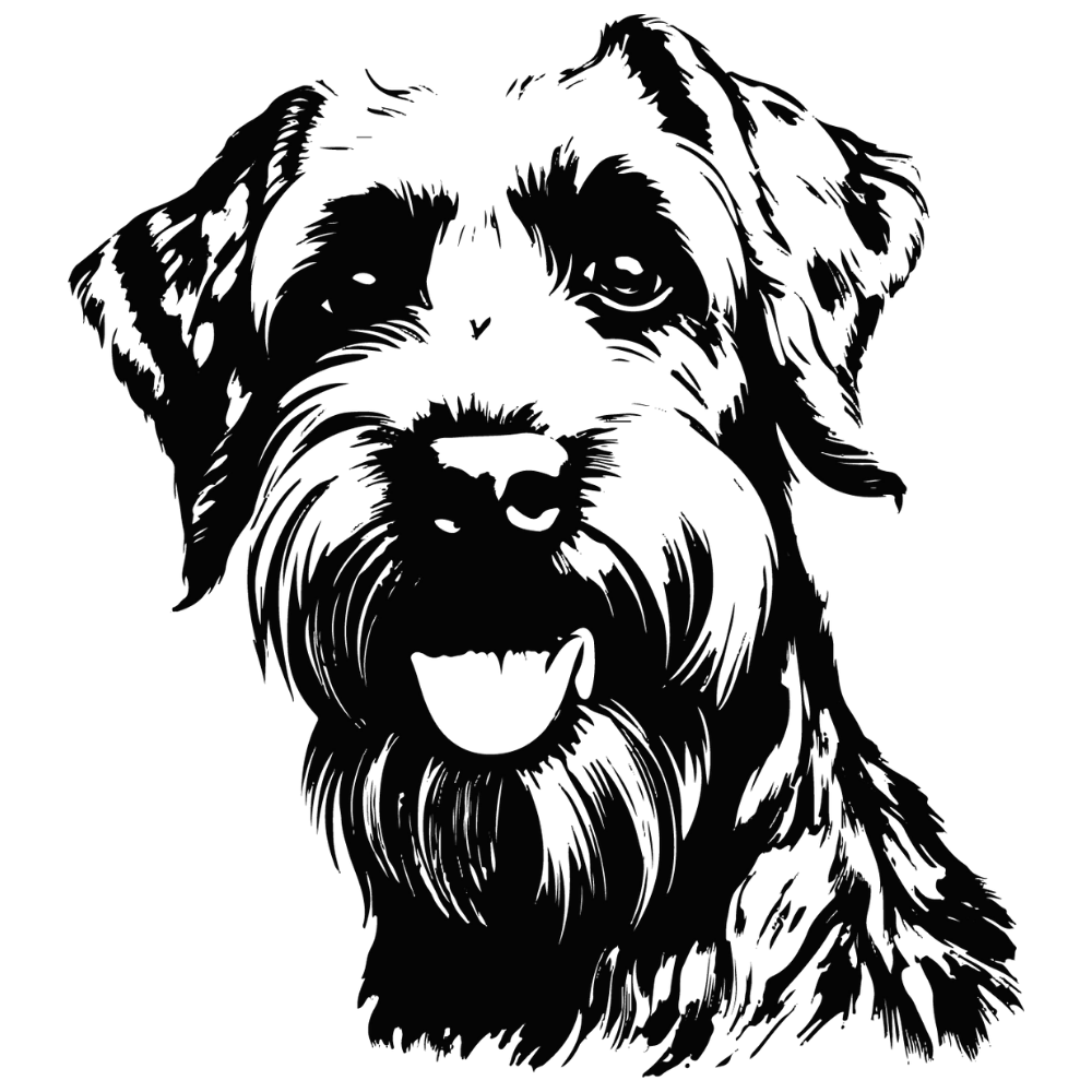 Riesenschnauzer Autoaufkleber #1