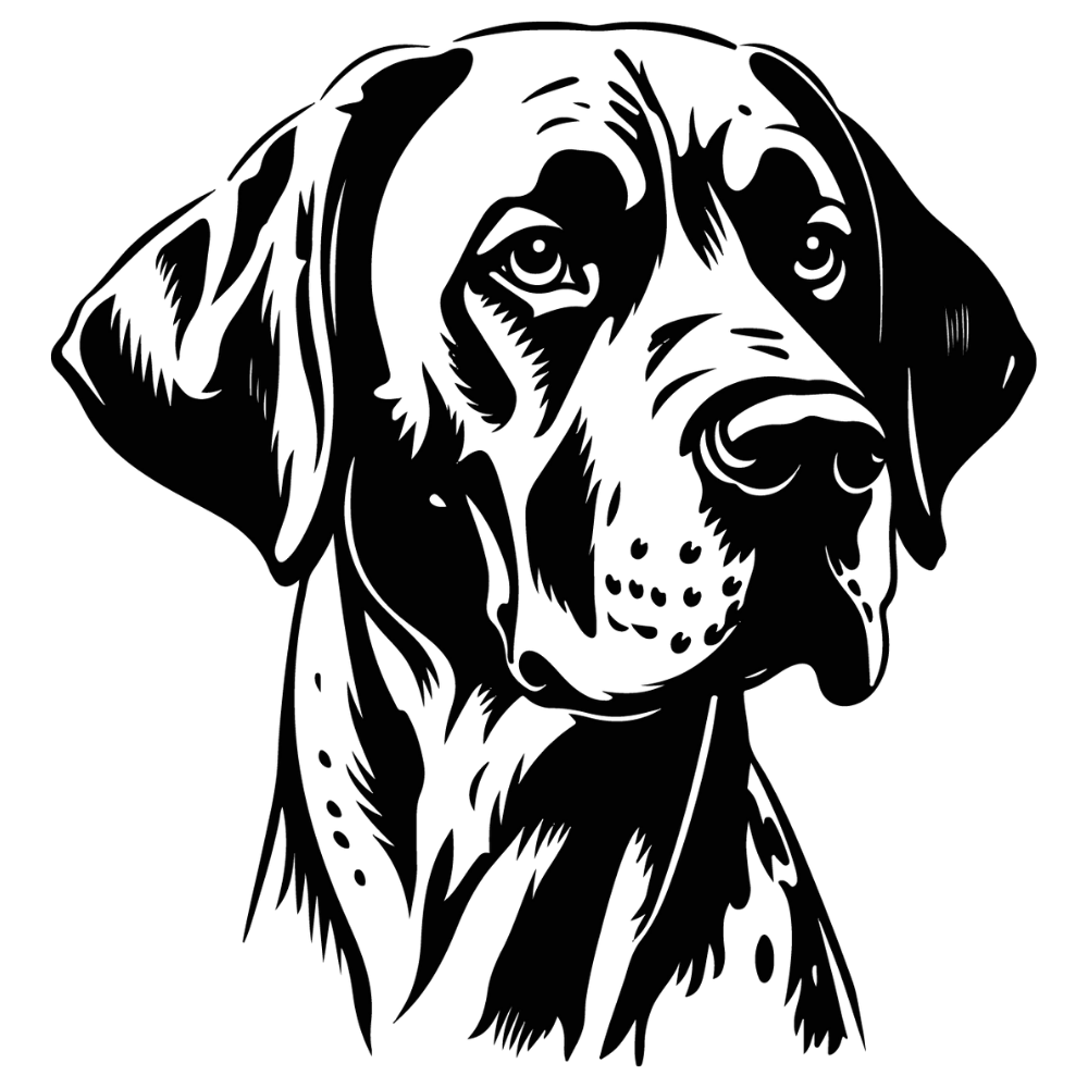 Deutsche Dogge Autoaufkleber #1