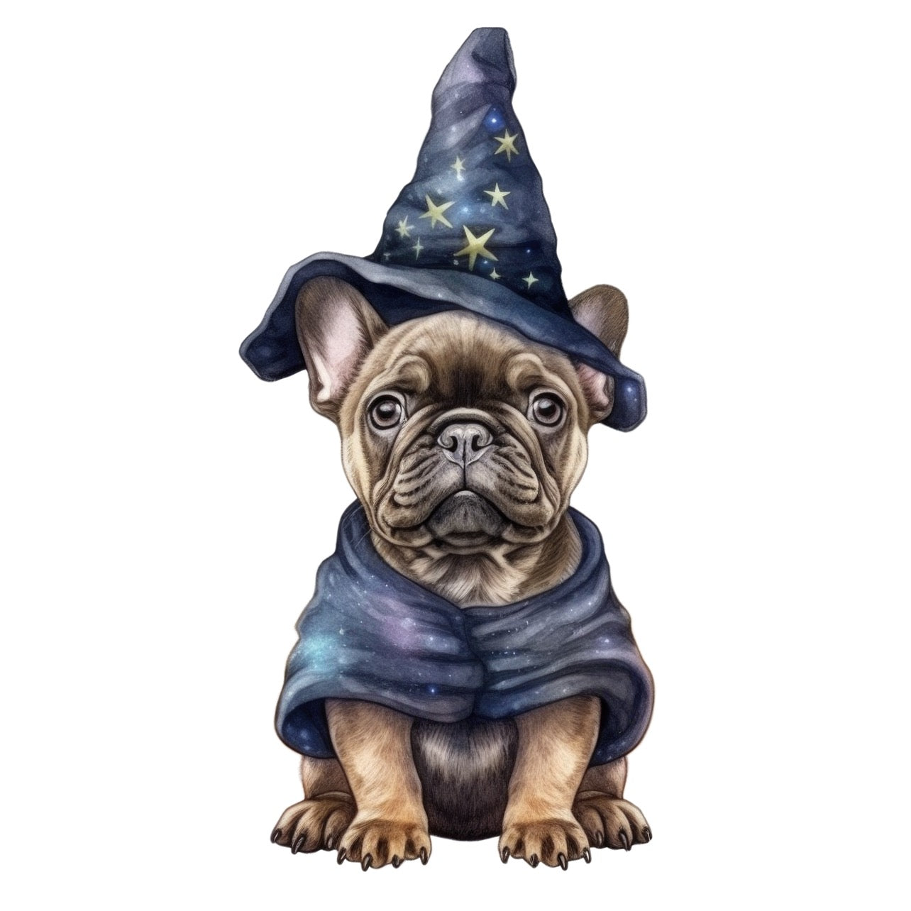 Französische Bulldogge Bügelbild Fiktiv #1