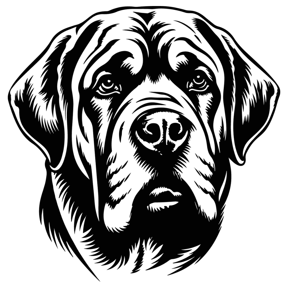 Mastiff Autoaufkleber #2