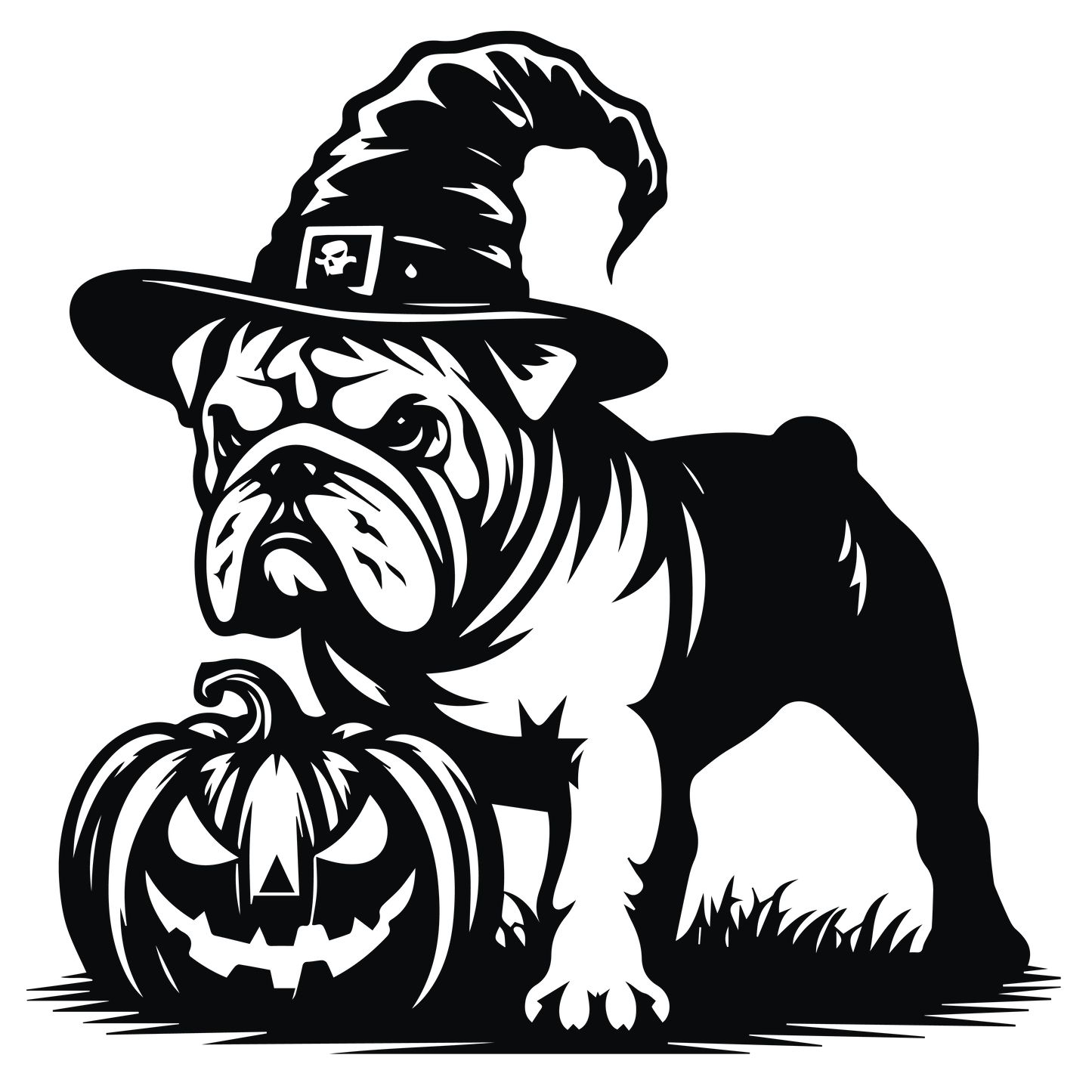 Englische Bulldogge Autoaufkleber #142