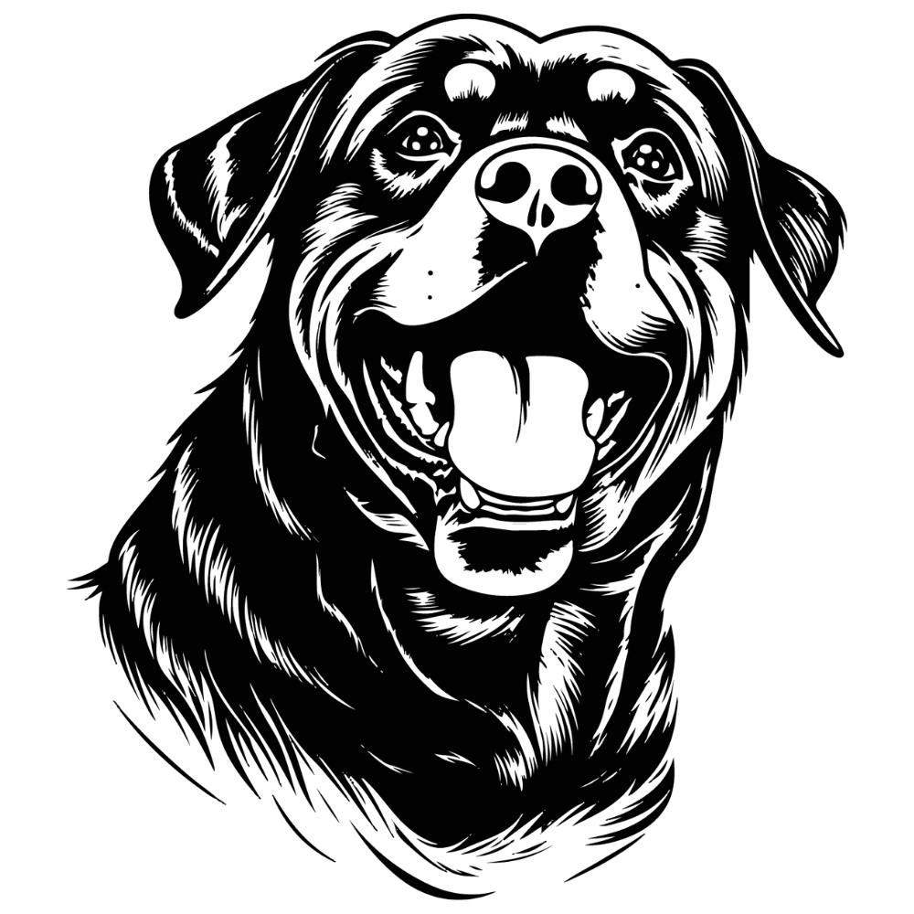 Rottweiler Autoaufkleber #2