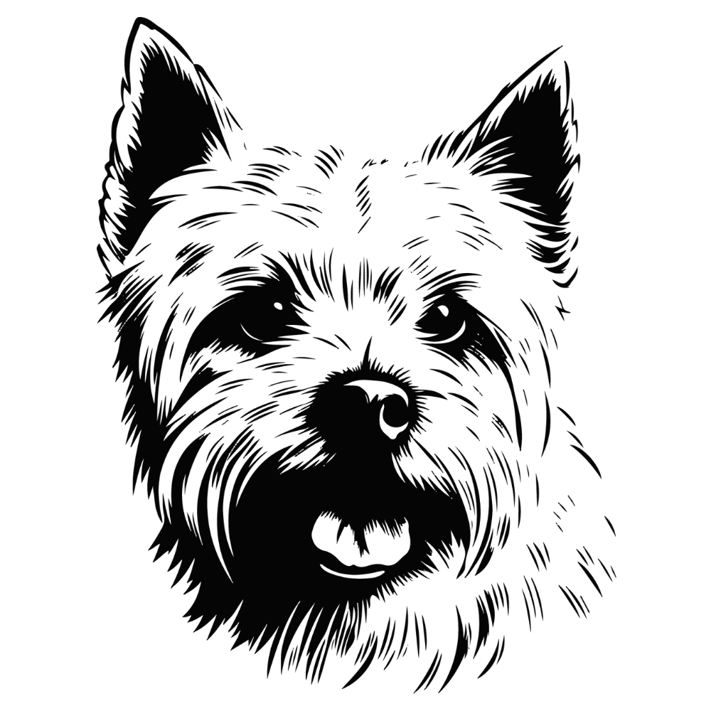 Westie Autoaufkleber #7